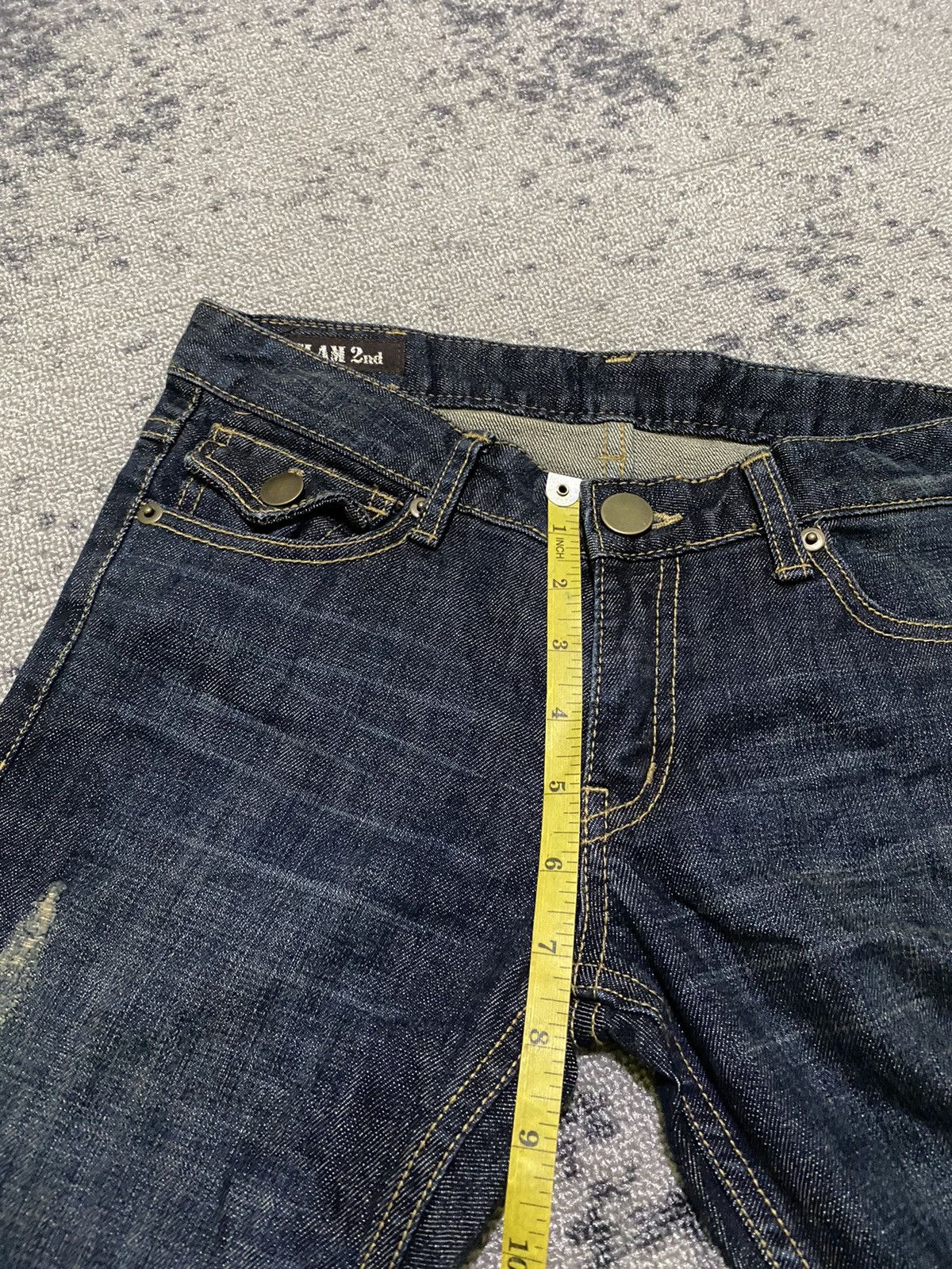 Hysteric Glamour Y2k Glam 2nd flare jeans Size 28" / US 6 / IT 42 - 14 Thumbnail