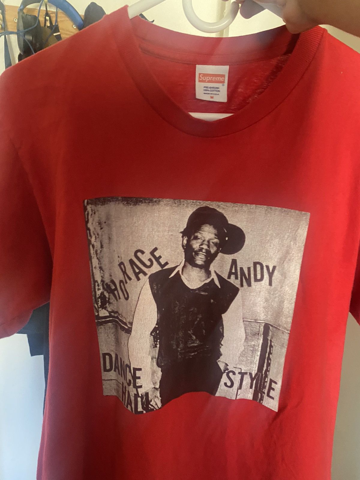 Supreme SUPREME x Horace Andy dance hall style shirt red | Grailed