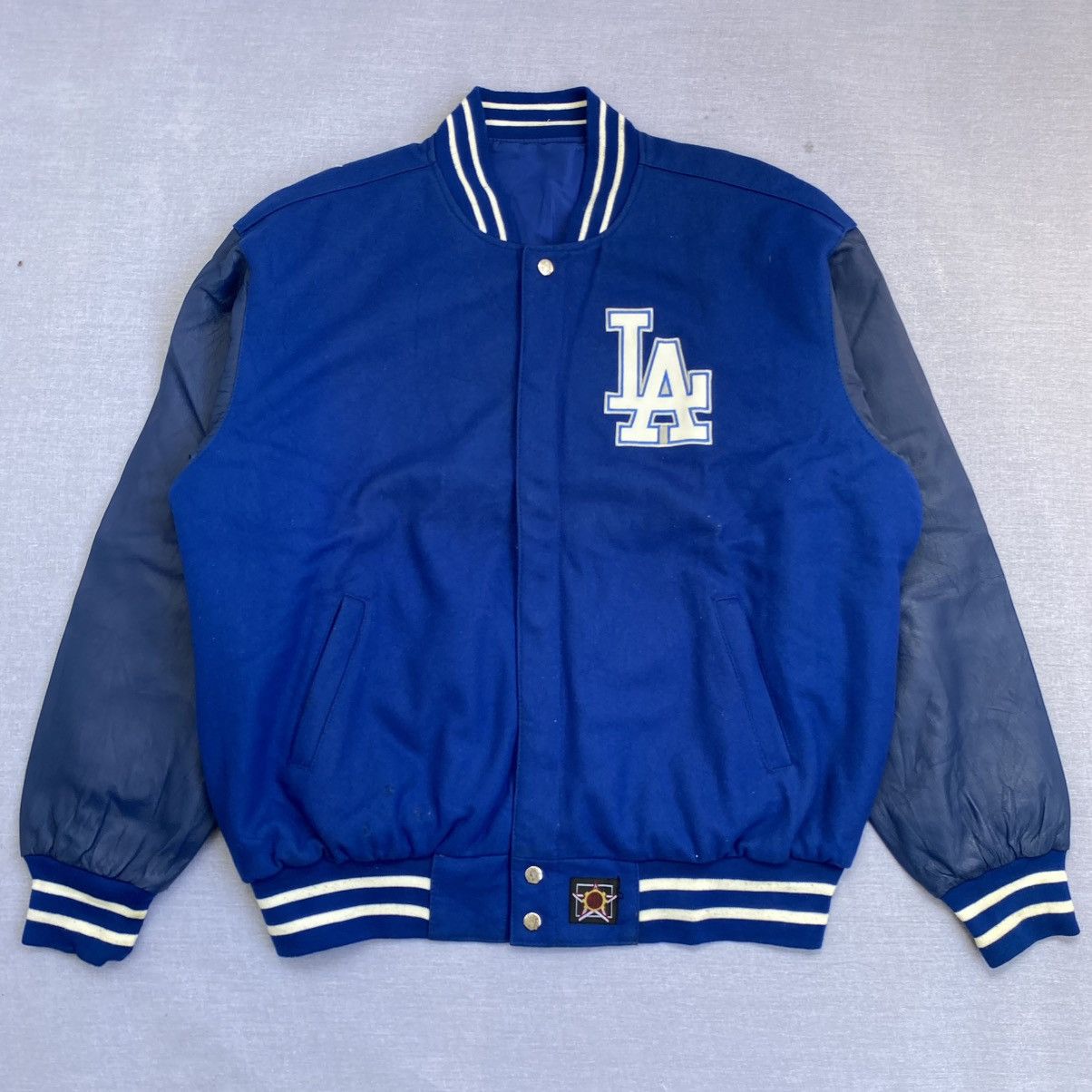 Jeff Hamilton Vintage LA Dodgers Jeff Hamilton Reversible Jacket Size US L / EU 52-54 / 3 - 3 Thumbnail