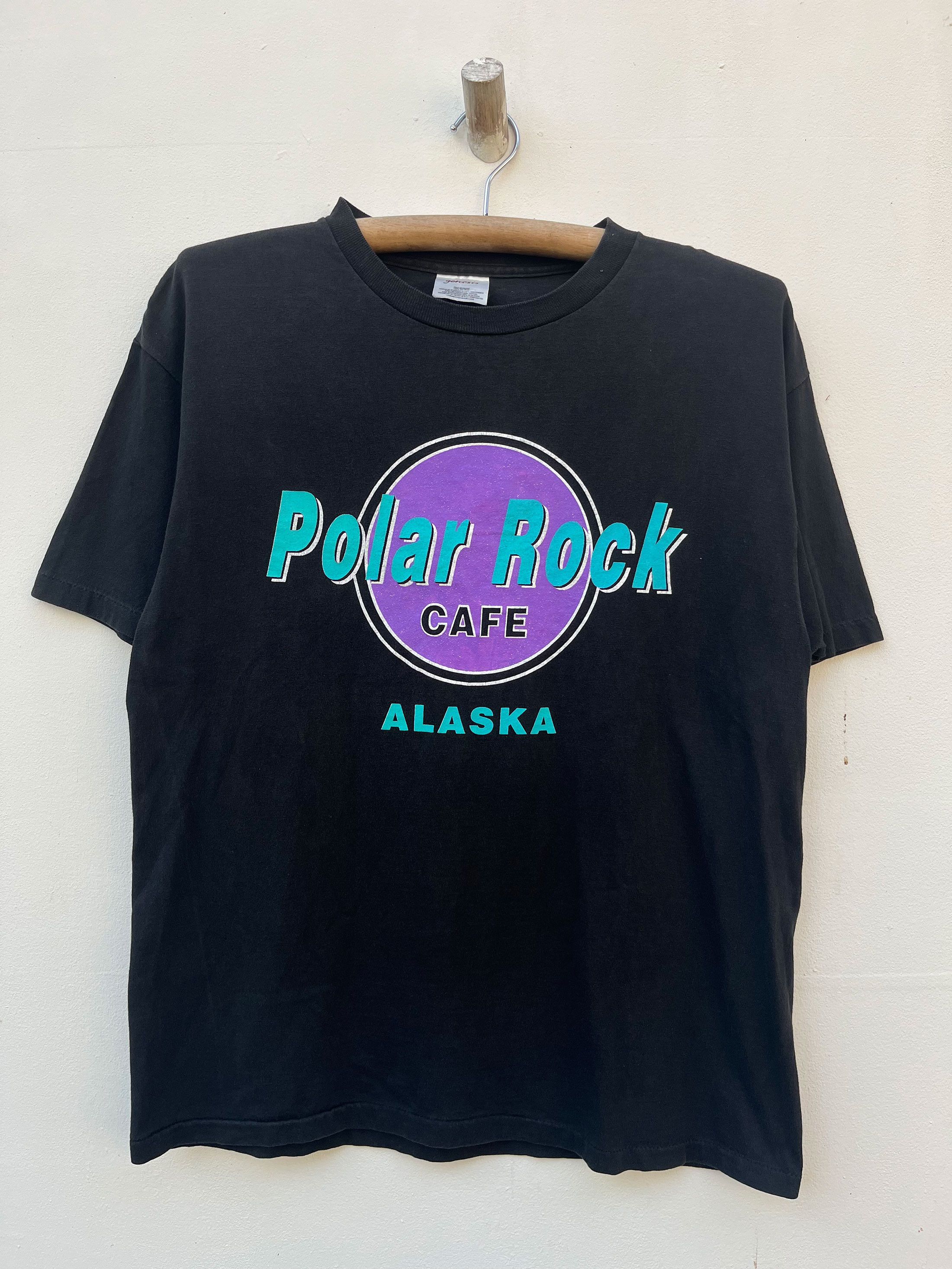 Arts & Science Vintage Polar Rock Cafe Alaska 90s Single Stitching Size US L / EU 52-54 / 3 - 1 Thumbnail