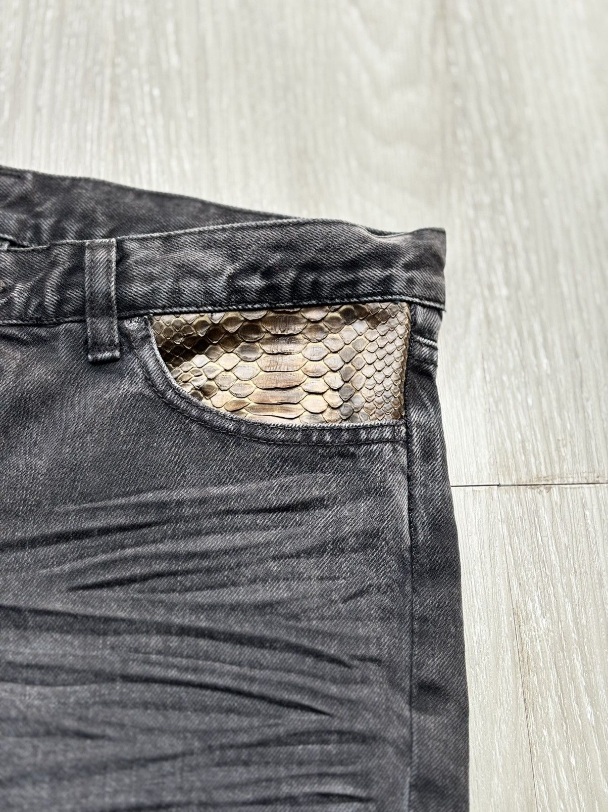 Japanese Brand NO ONE ELSE lace-up flare jeans Size US 28 / EU 44 - 4 Thumbnail