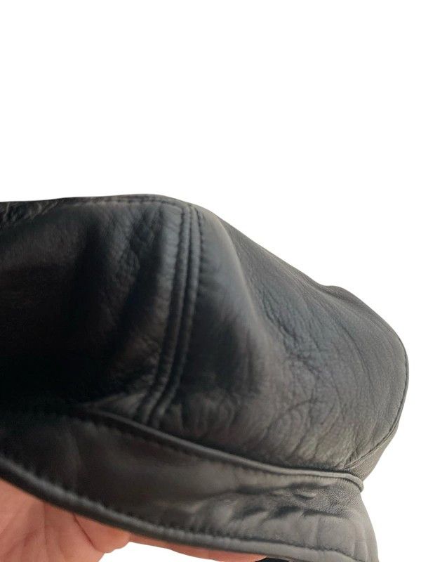 Gucci F/W 2003 RUNWAY LEATHER CAP BY TOM FORD Size ONE SIZE - 10 Thumbnail