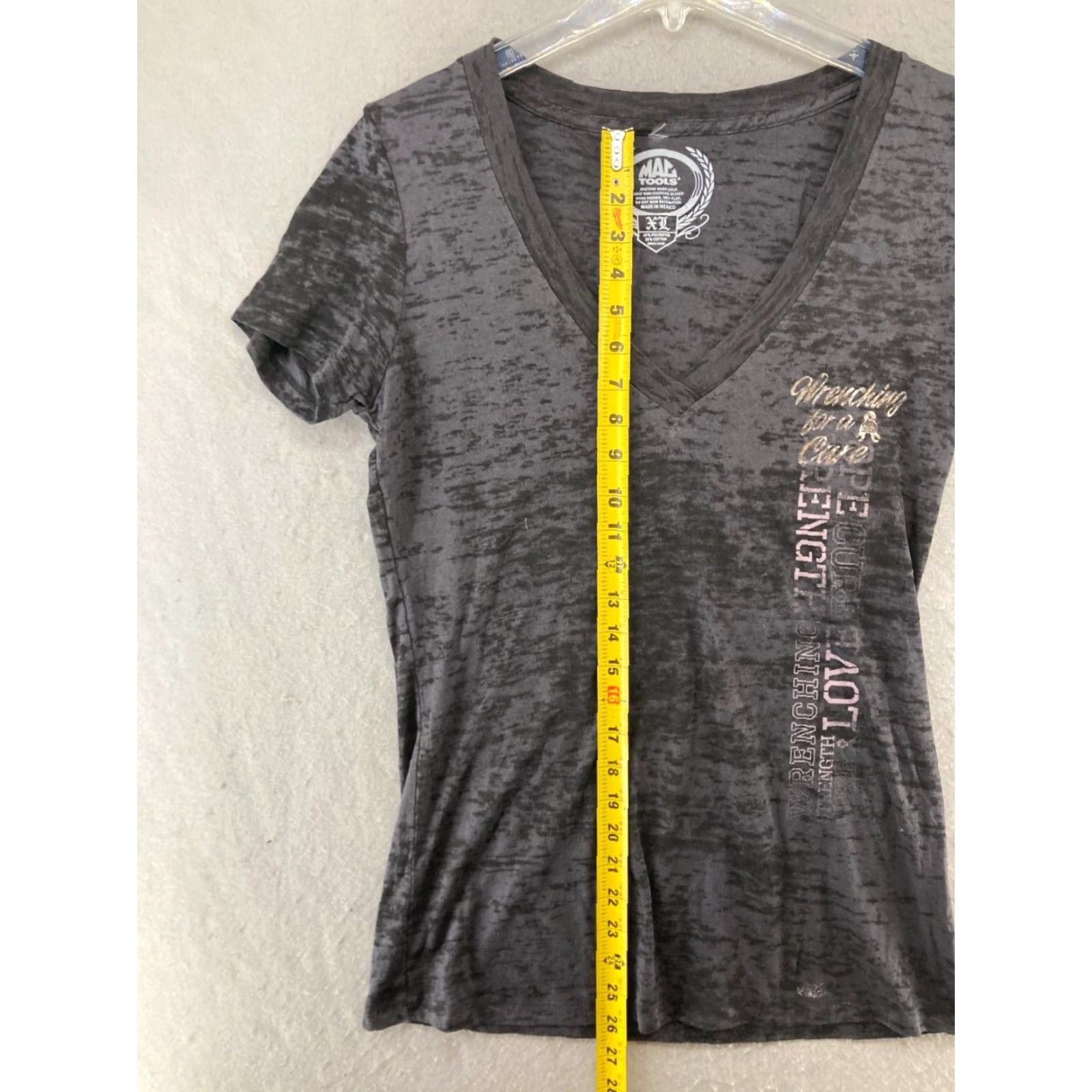 Vintage Mac Tools Womens Promo Shirt XL Black Wrenching For A Cure Breast Cancer Aware Size XL / US 12-14 / IT 48-50 - 3 Thumbnail