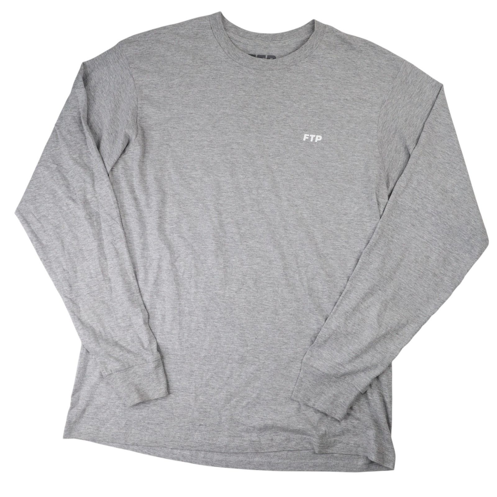 Fuck The Population FTP Small Spellout Long Sleeve T Shirt Size US M / EU 48-50 / 2 - 1 Thumbnail
