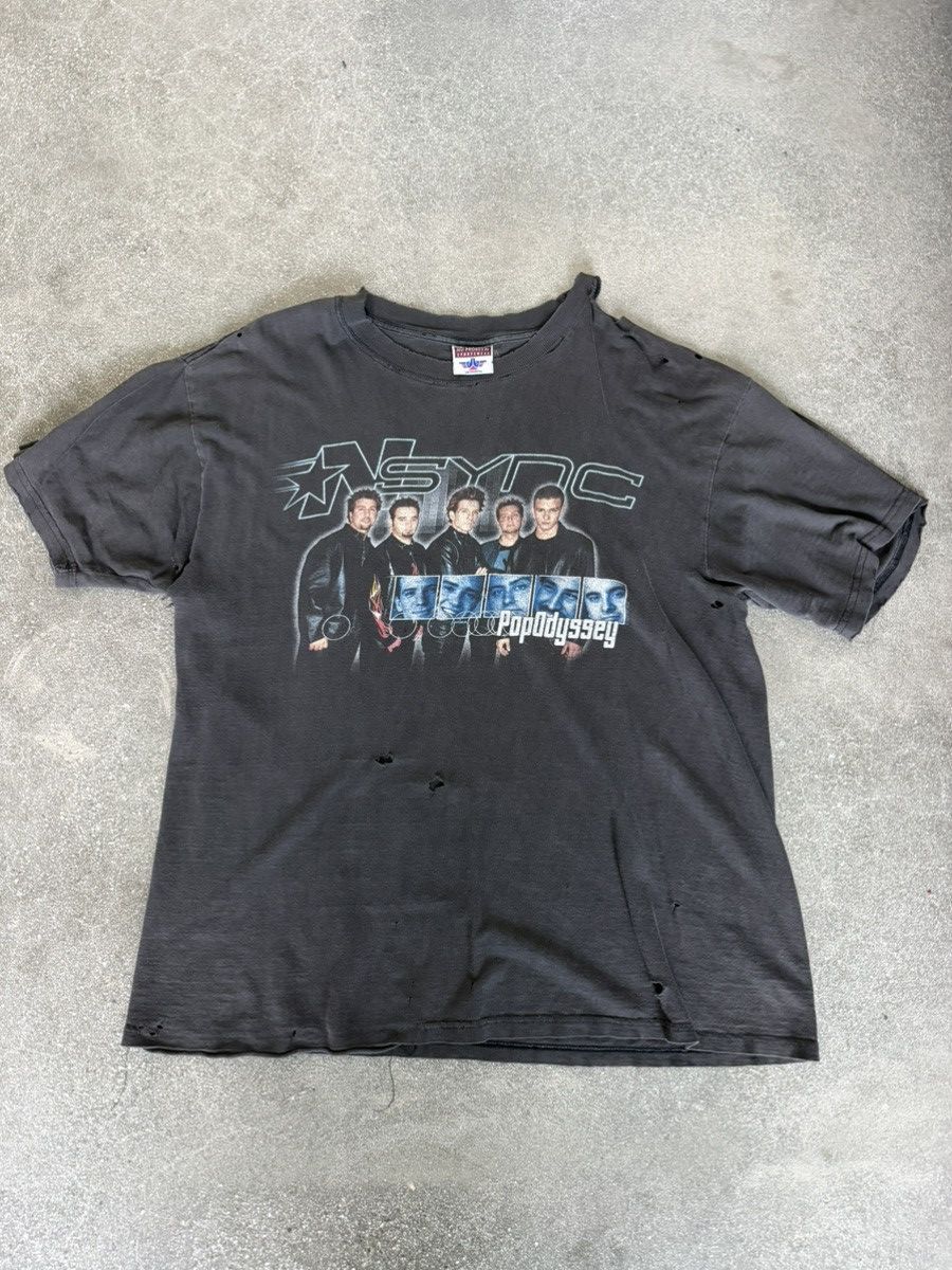 Vintage NSYNC VINTAGE DISTRESSED TEE Size US L / EU 52-54 / 3 - 1 Thumbnail