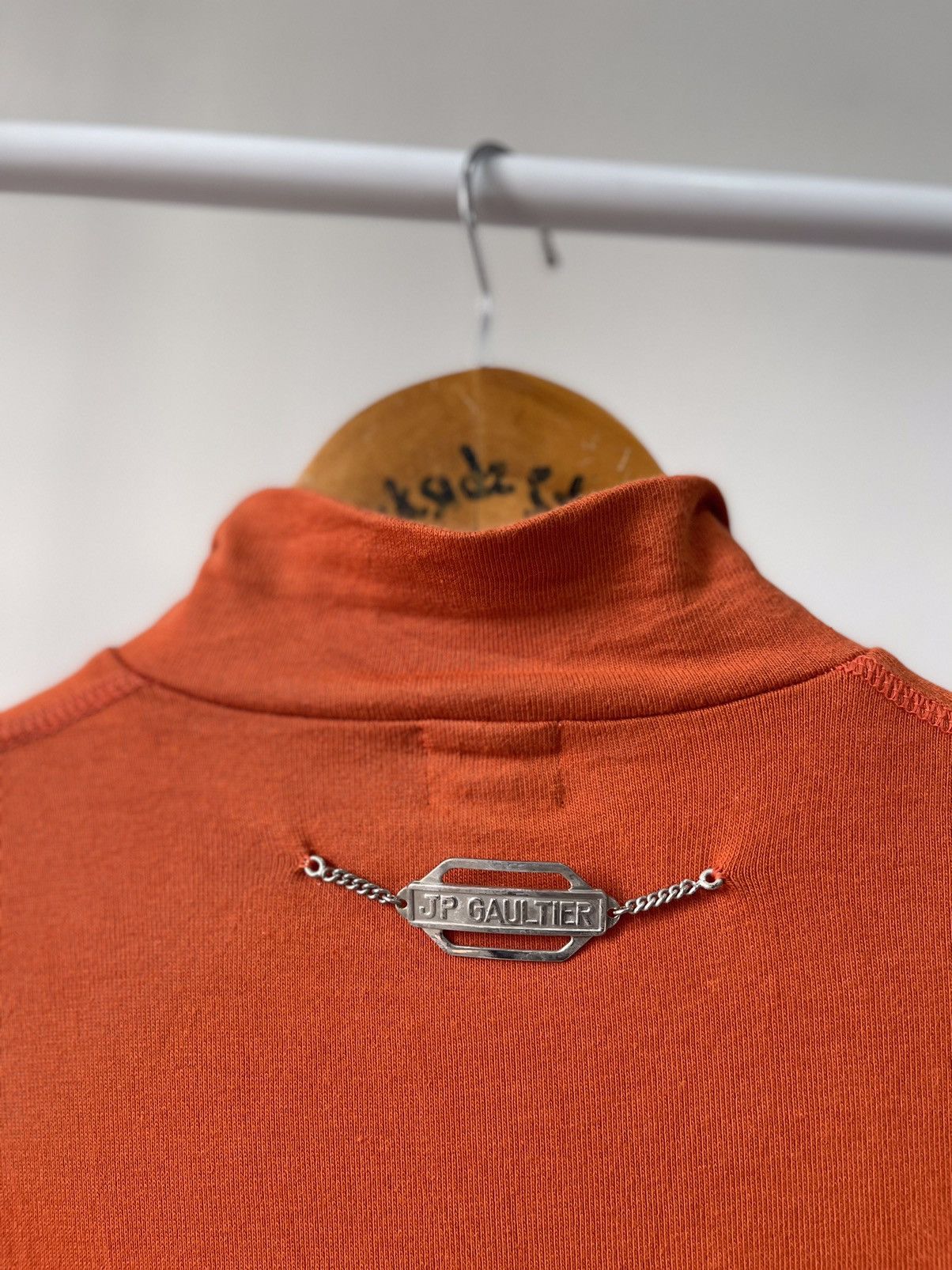 Jean Paul Gaultier 90s Jean Paul Gaultier Homme Chain Half Zipper Size US M / EU 48-50 / 2 - 10 Thumbnail