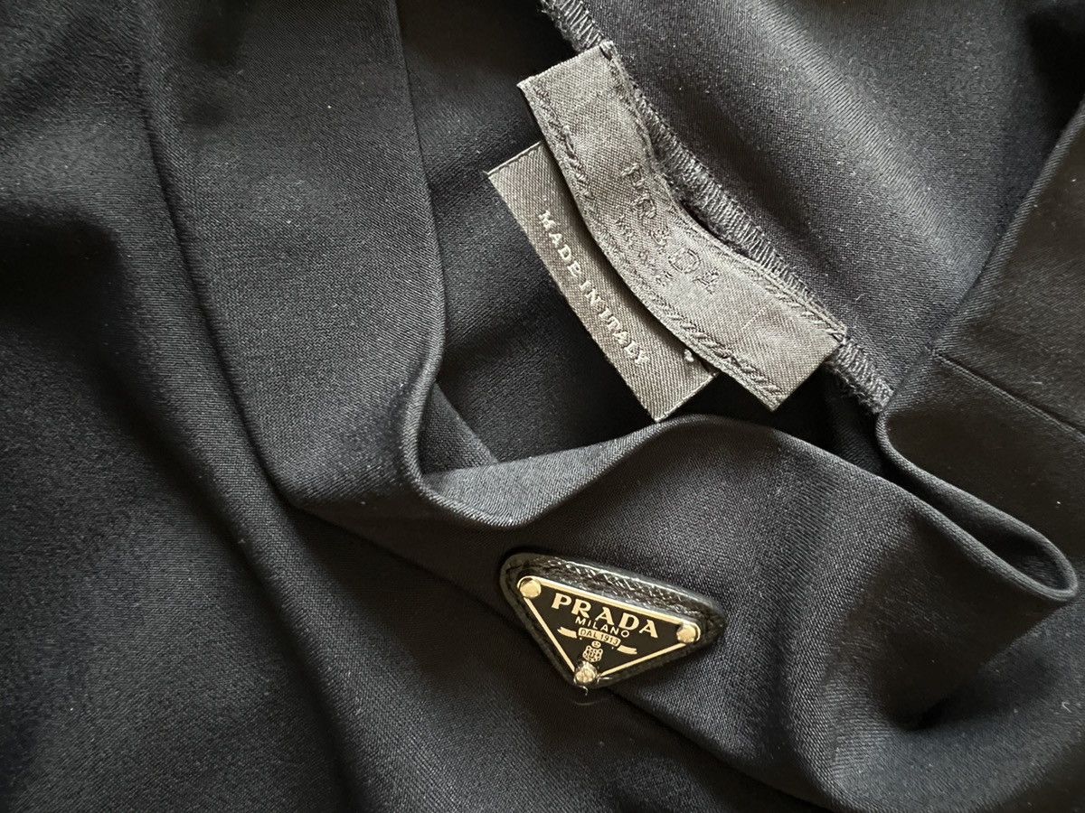 Prada Prada Technical Knit Black Mockneck - XXL Size US XXL / EU 58 / 5 - 4 Thumbnail