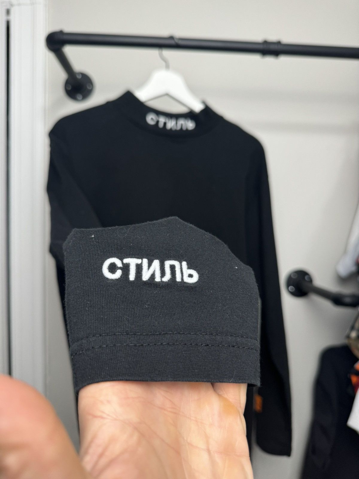 Heron Preston Heron Preston Стиль Long Sleeve T-Shirt Size US XS / EU 42 / 0 - 5 Thumbnail