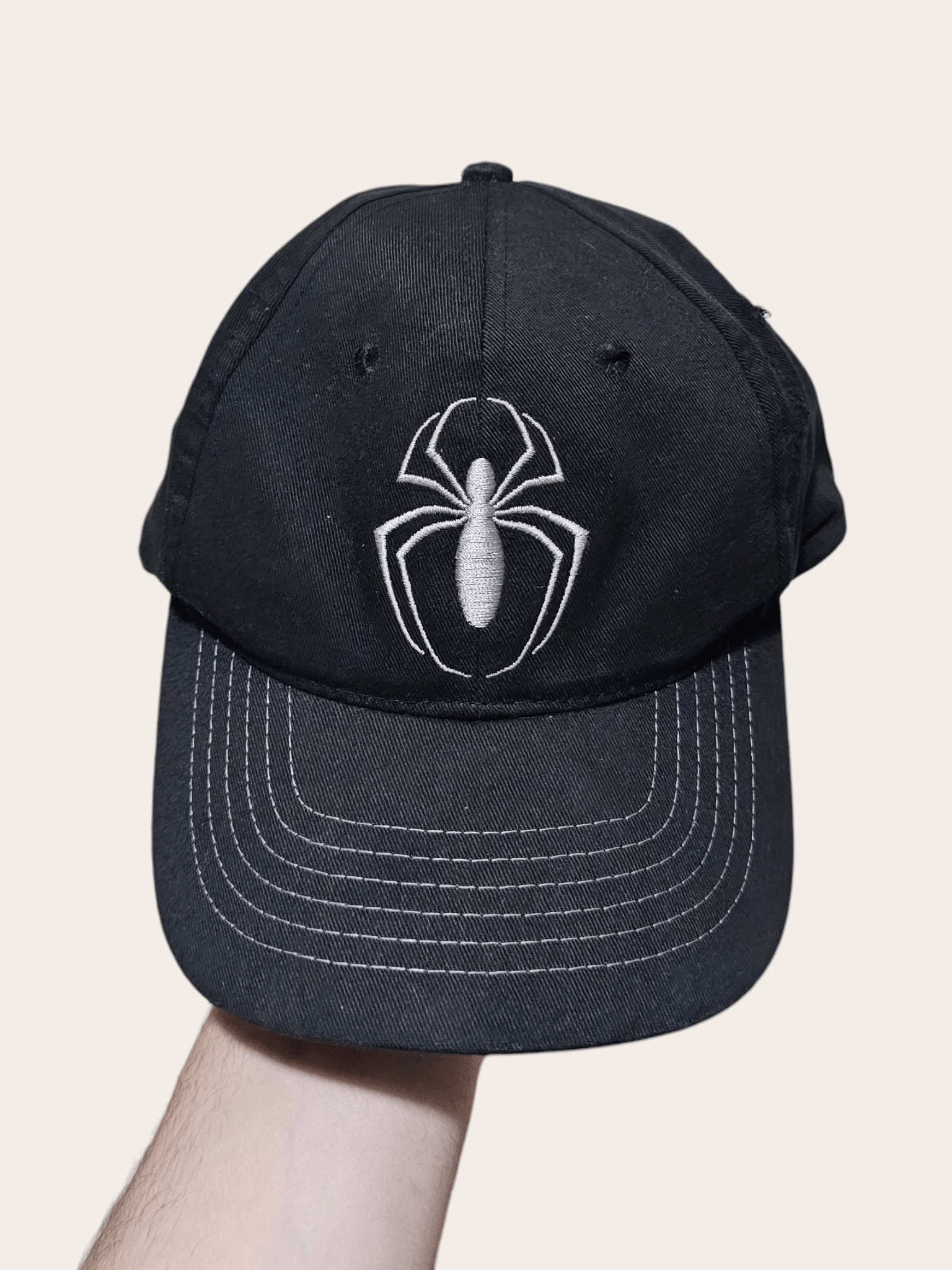 Marvel Comics Spiderman 1998 Marvel Logo Hat Size ONE SIZE - 2 Thumbnail