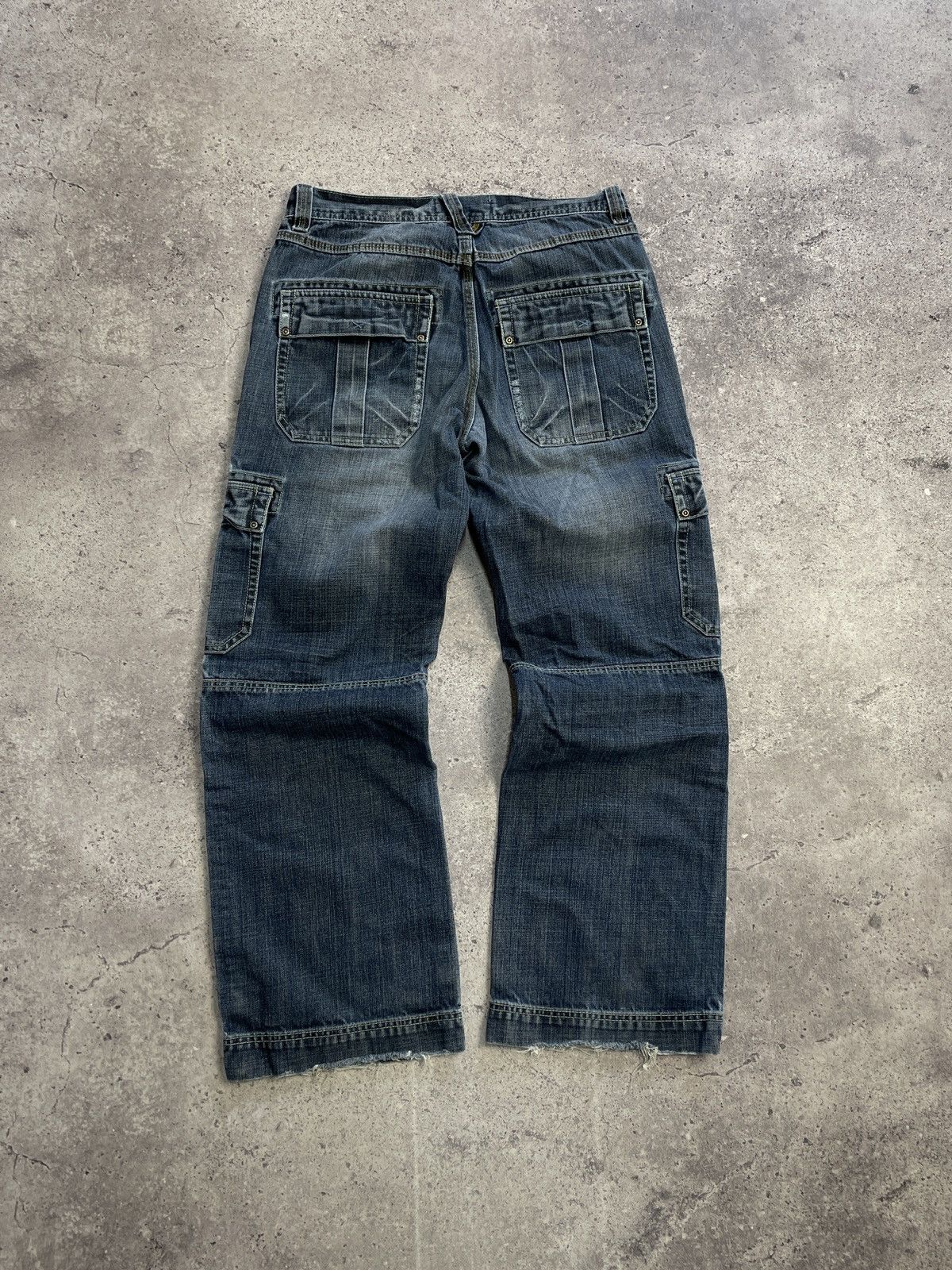 Diesel Vintage Junya Watanabe Balenciaga Style Distressed Jeans Size US 32 / EU 48 - 6 Thumbnail