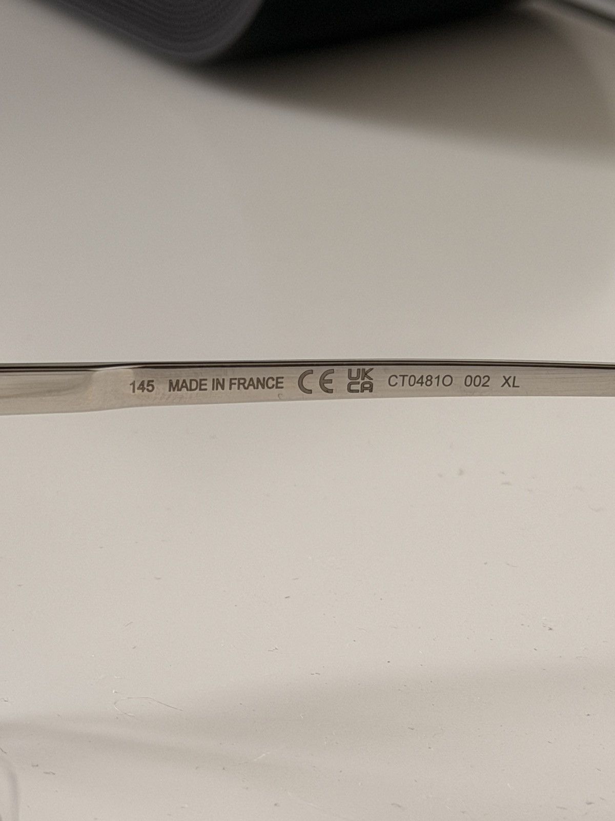 Cartier Cartier Santos Rectangle Eyeglasses Silver CT04810 XL Size ONE SIZE - 11 Thumbnail
