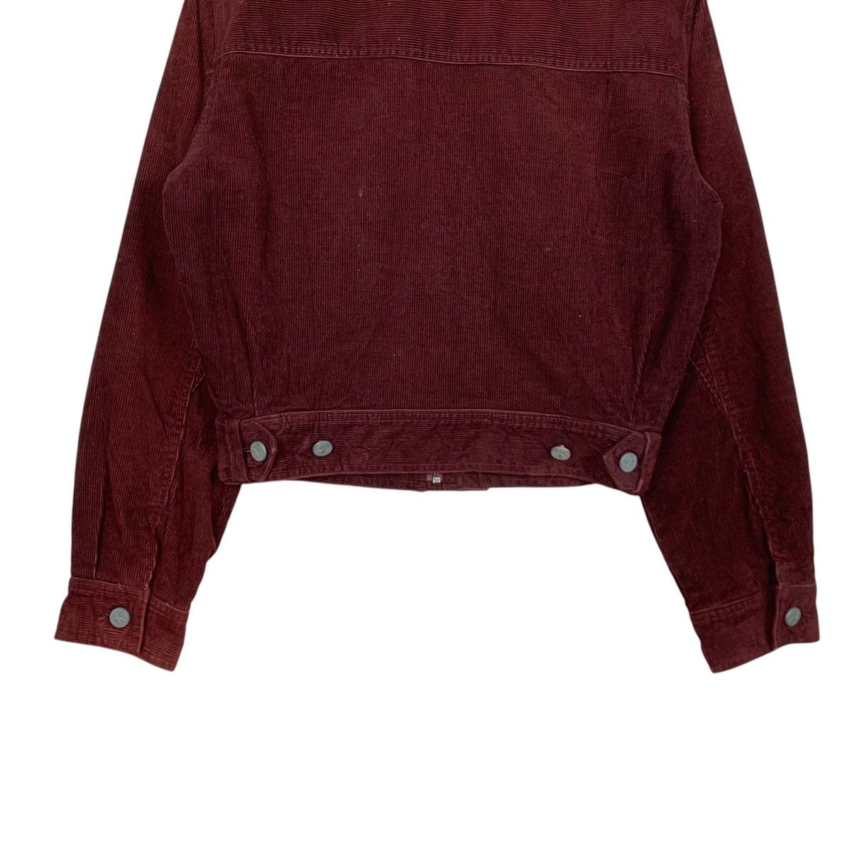 Calvin Klein ☀️CK Jeans corduroy cropped zipper jacket Size US S / EU 44-46 / 1 - 10 Thumbnail