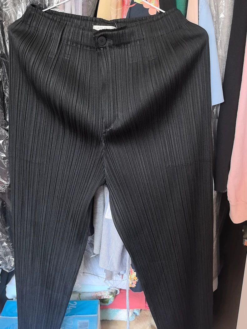 Issey Miyake issey miyake black pants Size US 27 - 1 Thumbnail