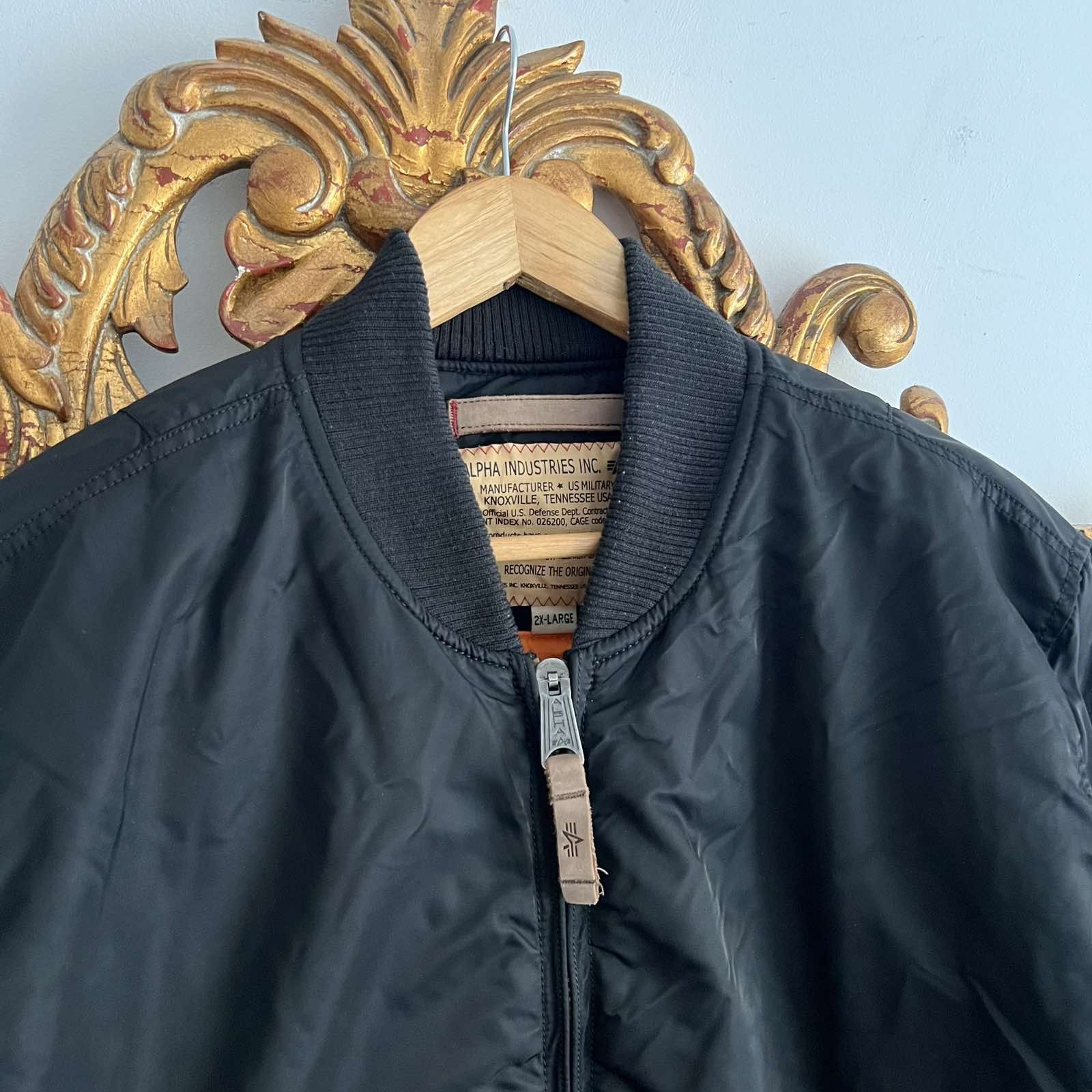 Alpha Industries × Vintage Alpha Industries Vintage Bomber Jacket Ma 1 Avantgarde Sz M Size US M / EU 48-50 / 2 - 4 Thumbnail