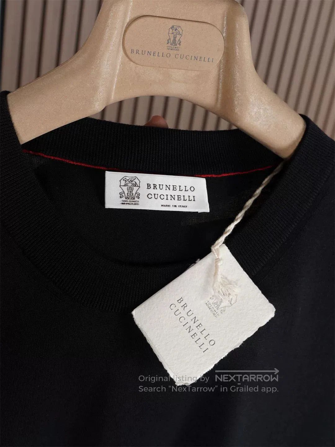 Brunello Cucinelli Brunello Cucinelli Men's Silk Knit T. Size US M / EU 48-50 / 2 - 3 Thumbnail