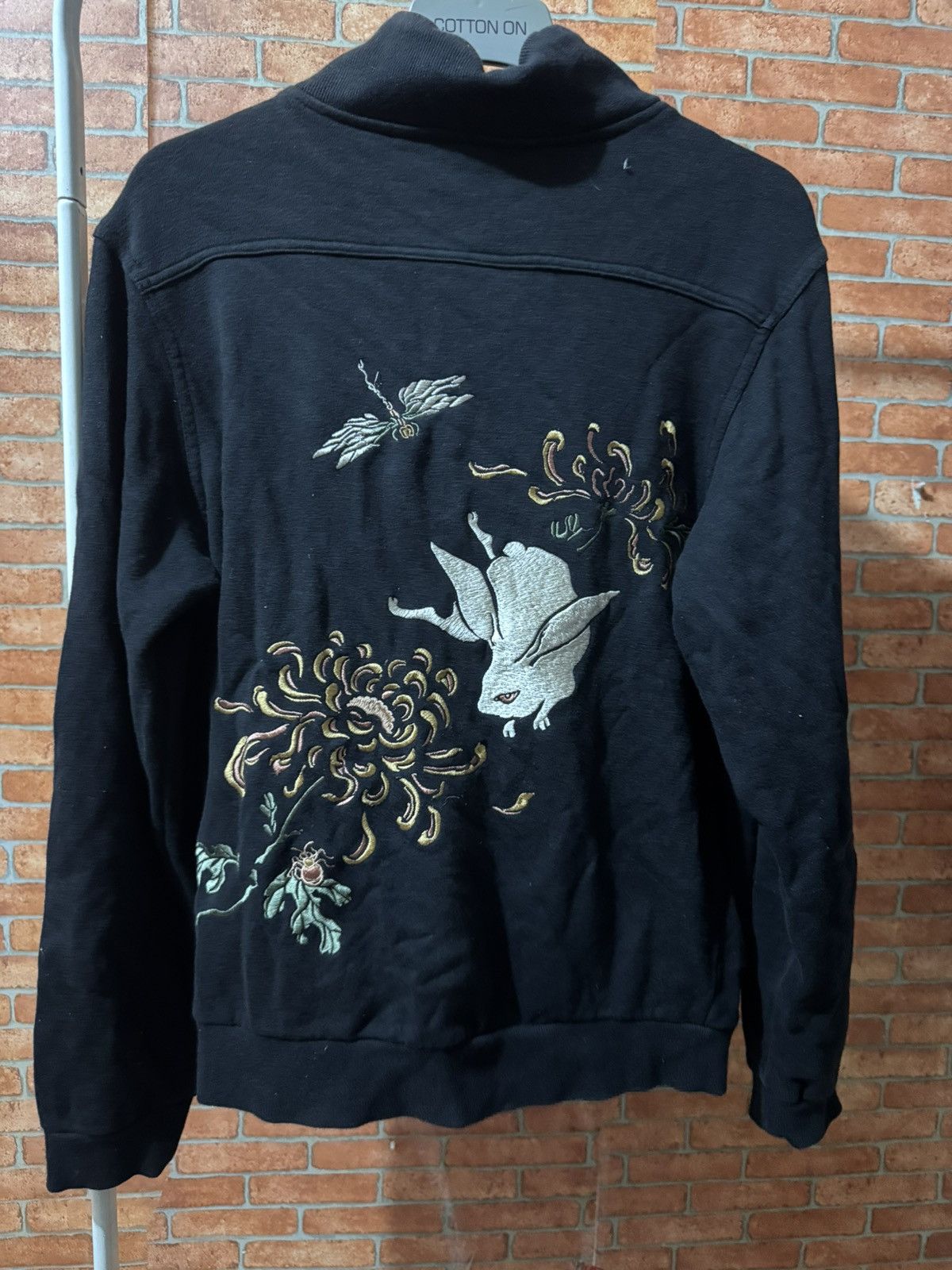 FOR OTHERS Sukajan-Style Embroidered Jacket | Chikirya / Japanese Vibe Size US M / EU 48-50 / 2 - 2 Thumbnail