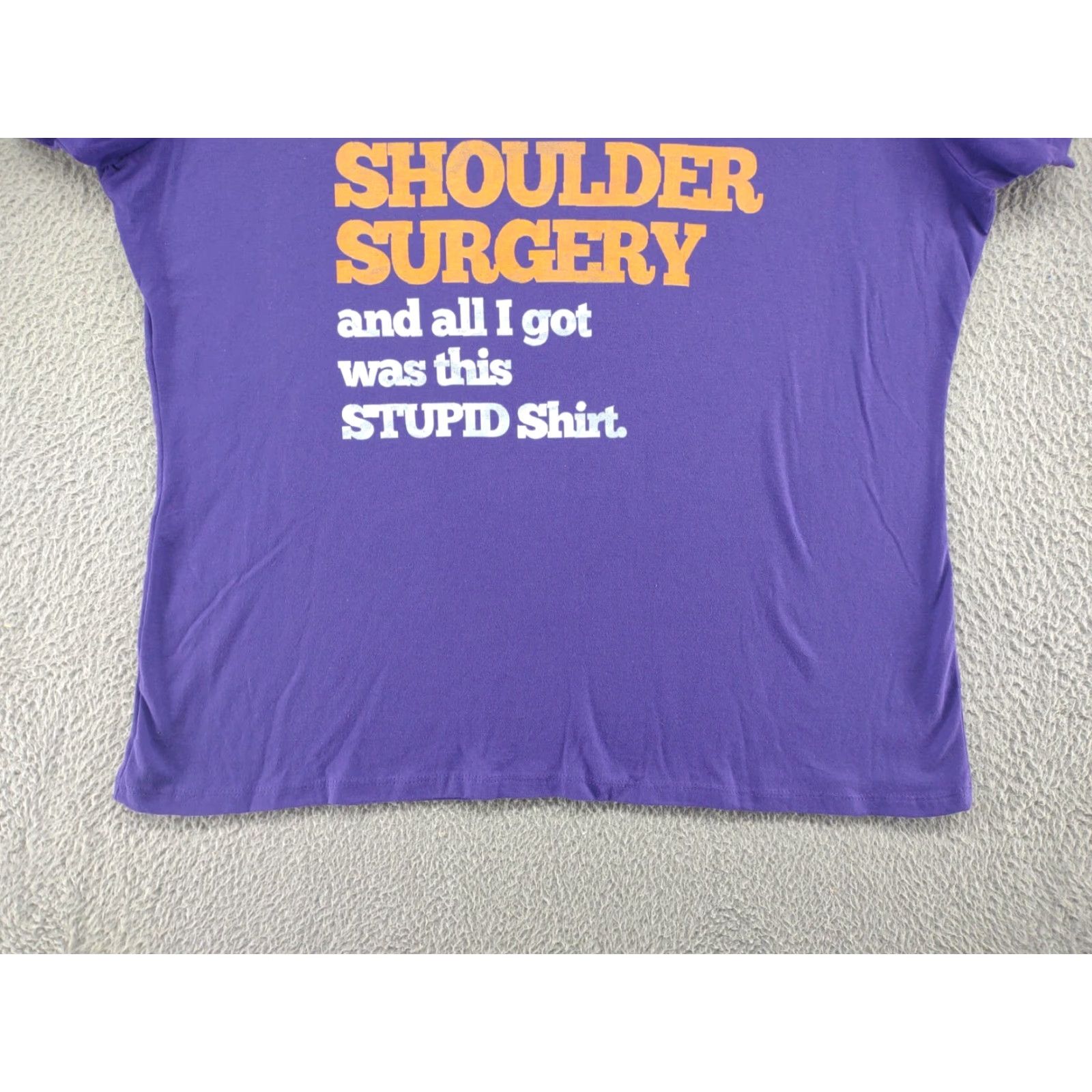 Port & Company Port & Company Got through Shoulder Surgery Recovery T-Shirt 2XL Purple Unisex Adults XS? 2XL? (adjusted) Size US XXL / EU 58 / 5 - 5 Thumbnail