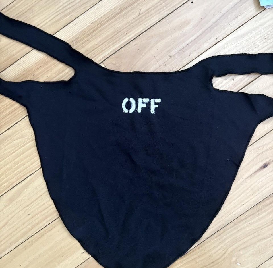 Off-White Off-White black bandana/face mask Size ONE SIZE - 2 Thumbnail