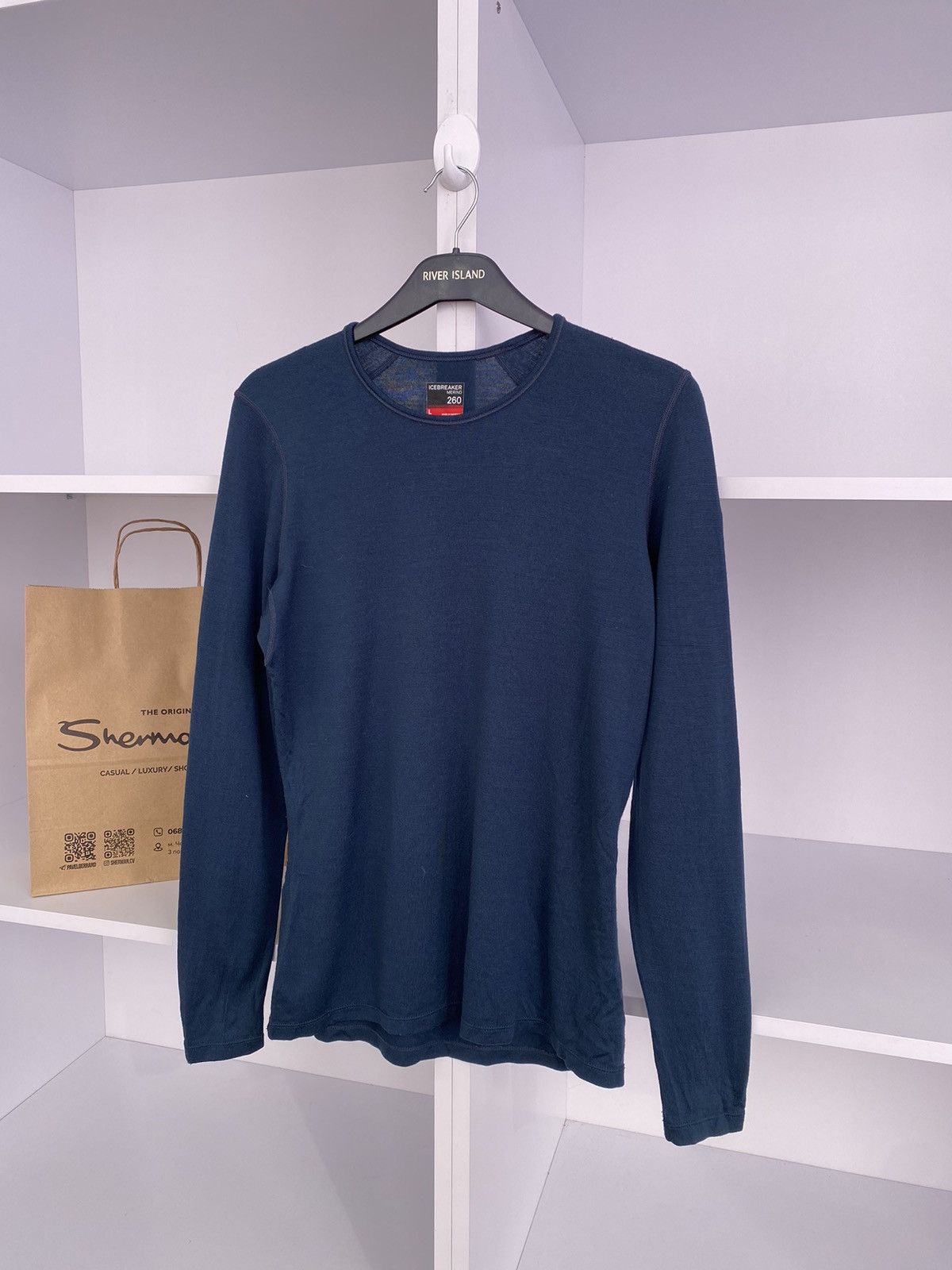 Icebreaker × Vintage Vintage Icebreaker Merino women’s Long Sleeve tee Size L / US 10 / IT 46 - 2 Thumbnail