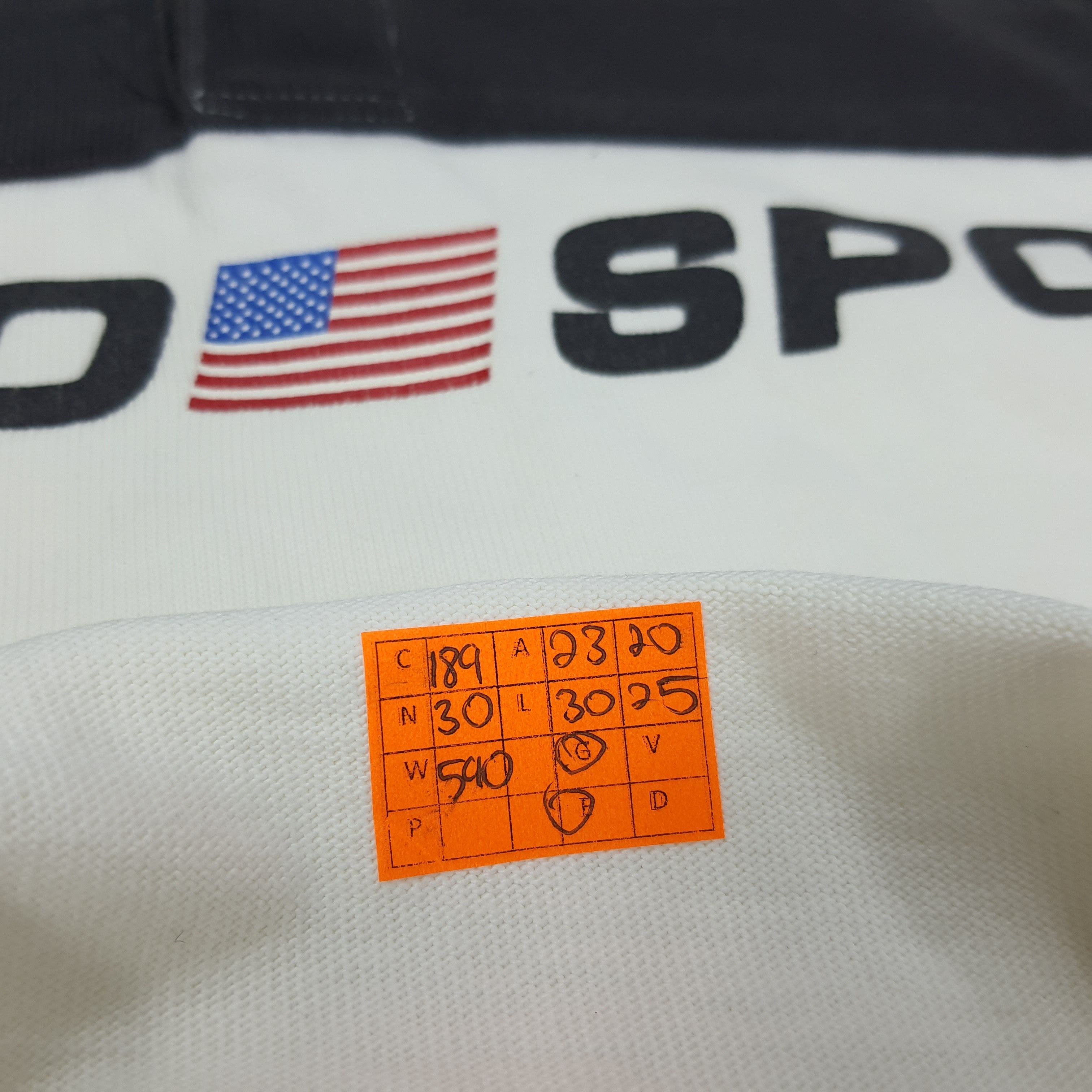 Polo Ralph Lauren × Vintage Vintage Polo Sport Ralph Lauren Long Sleeve Polo Shirt Size US XL / EU 56 / 4 - 10 Thumbnail
