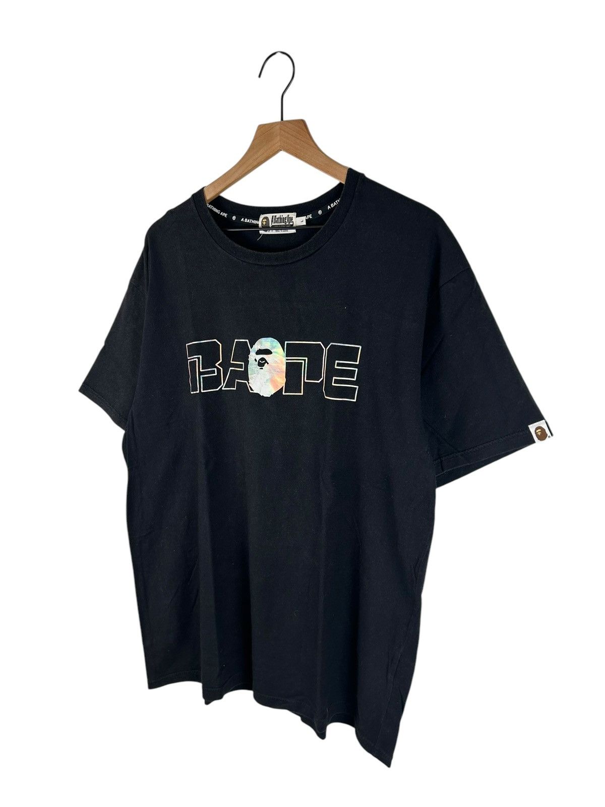Bape Bape Logo Print T-Shirt Size US L / EU 52-54 / 3 - 2 Thumbnail