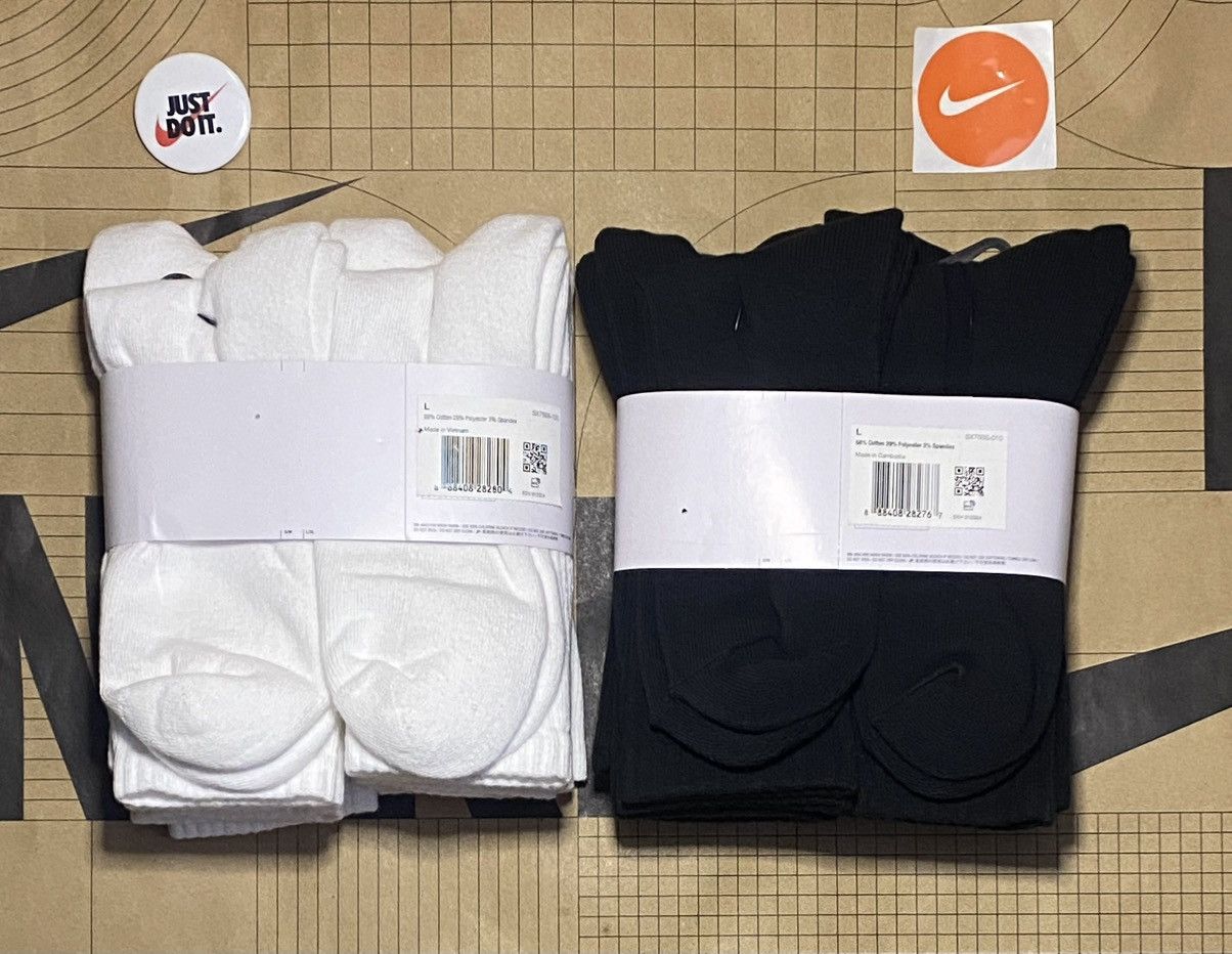 Nike Nike dri-fit everyday crew socks Size ONE SIZE - 3 Thumbnail