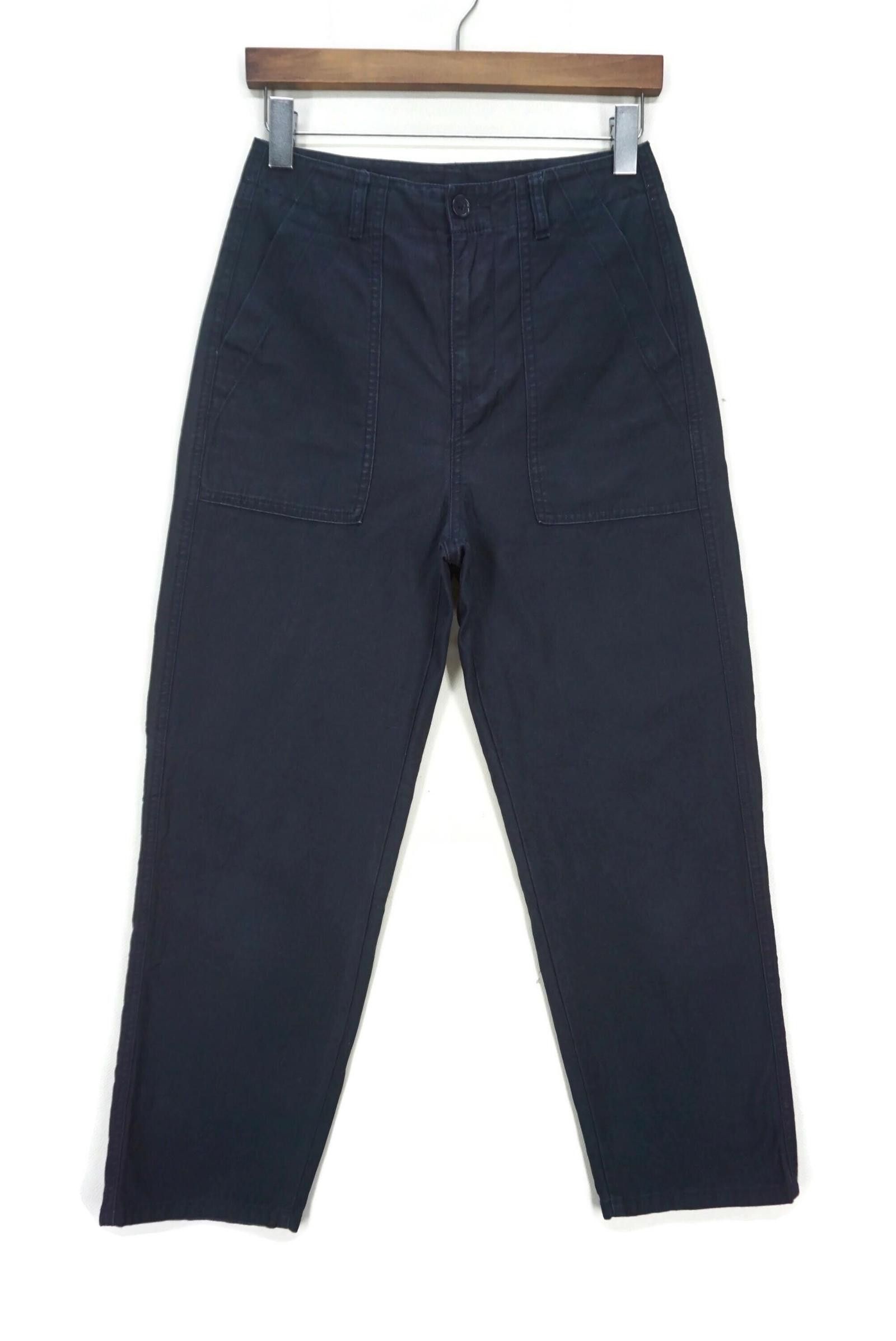 パンツ CECIL McBEE rope belt linen bell-bottom パンツ CECIL McBEE