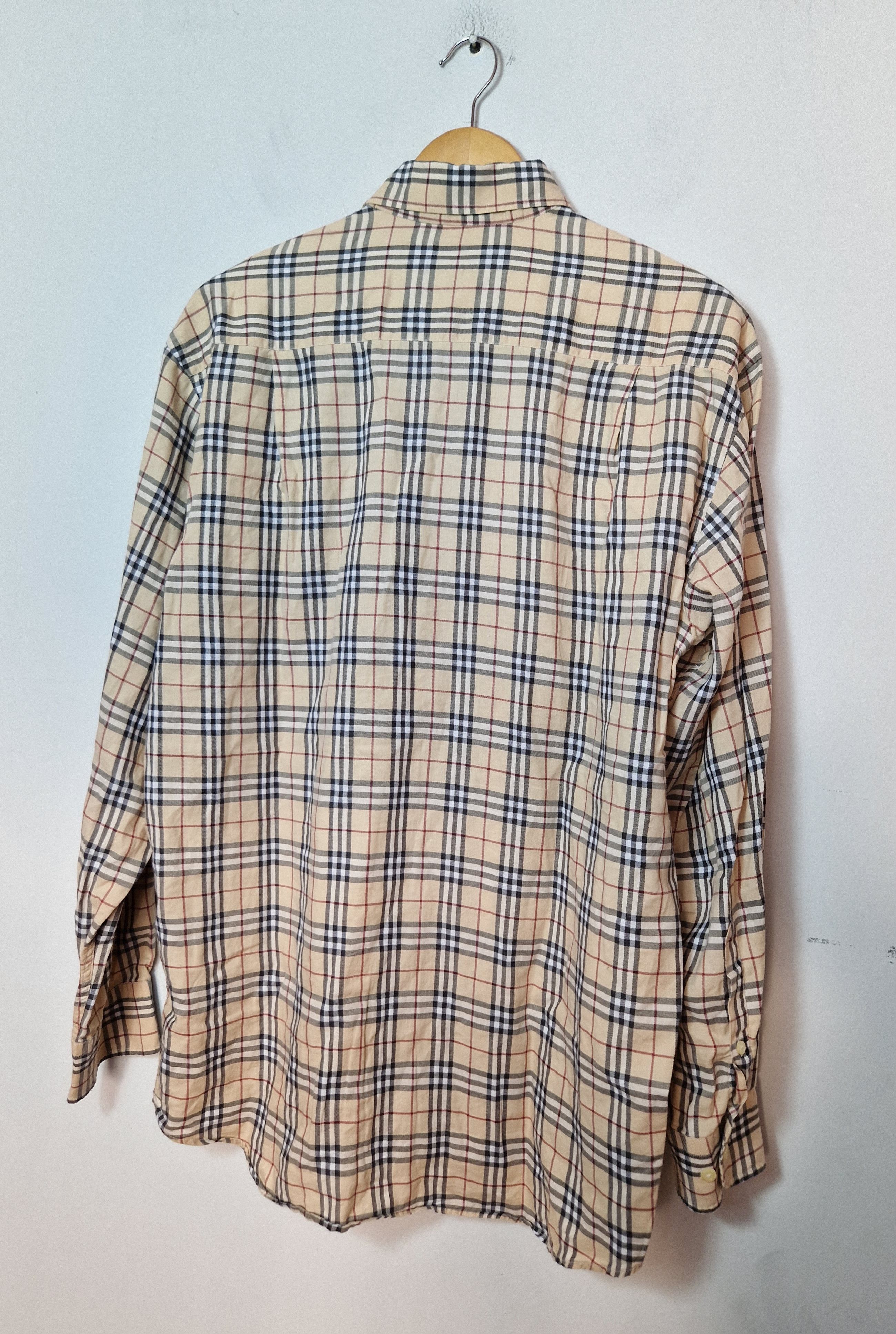Burberry × Vintage Burberry nova check fullprint shirt Size US L / EU 52-54 / 3 - 3 Thumbnail