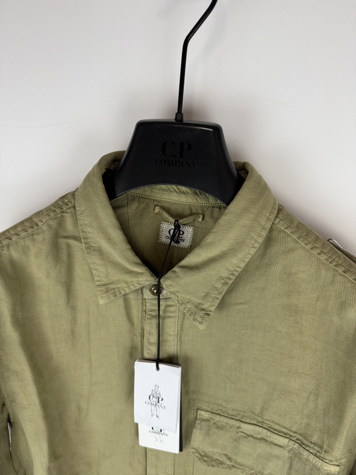C.P. Company Beige C.P. Company Linen Overshirt (brand new with tags) Size US L / EU 52-54 / 3 - 5 Thumbnail