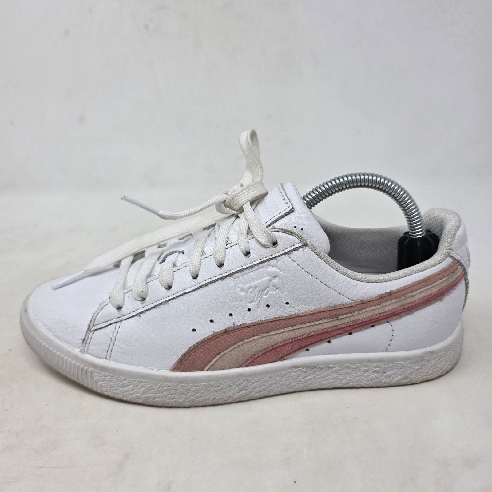 Puma Puma Smash V2 White Pink Sneakers Womens Size 7.5 Casual Size US 7.5 / IT 37.5 - 2 Thumbnail