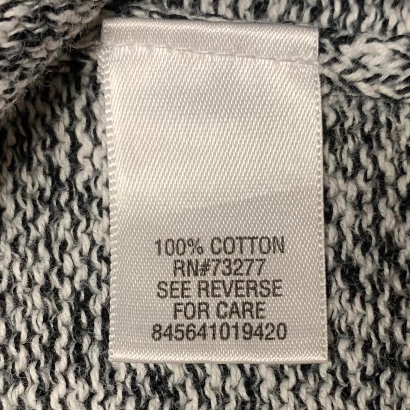 Croft & Barrow Croft & Barrow Men's XL Gray Burgundy Striped Sweater Cotton Size US XL / EU 56 / 4 - 11 Thumbnail
