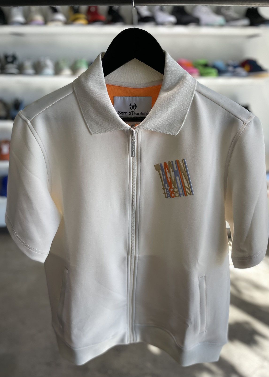 Sergio Tacchini Sergio Tacchini Urso Short Sleeve Track Jacket Size US S / EU 44-46 / 1 - 1 Thumbnail