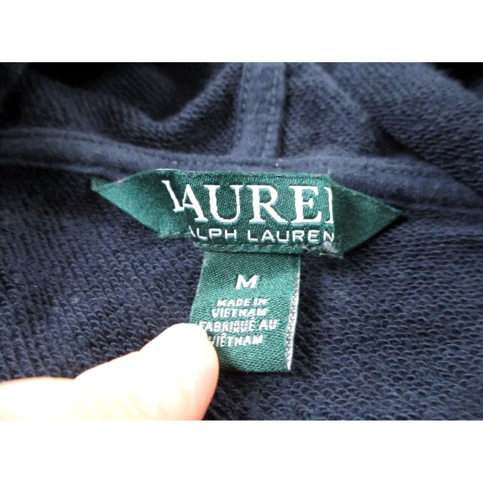 Ralph Lauren Polo Ralph Lauren Hoodie Womens M Blue Pullover Logo Spellout Preppy Size M / US 6-8 / IT 42-44 - 6 Thumbnail