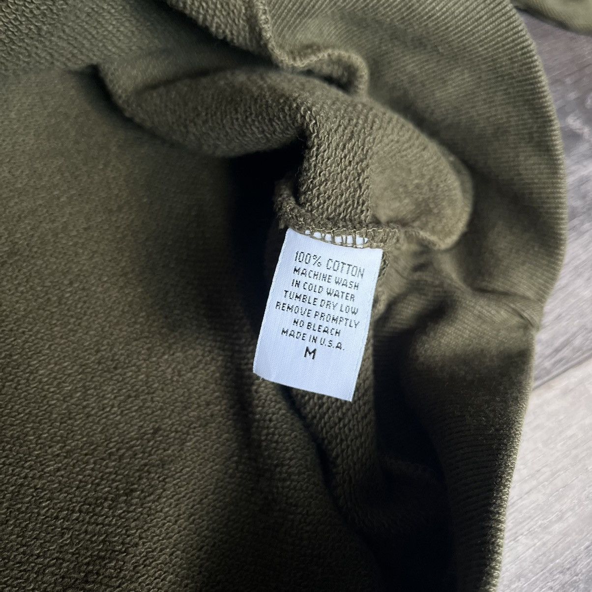 Other Darryl Brown Military Olive Blank Crewneck Sweatshirt Size US M / EU 48-50 / 2 - 5 Thumbnail