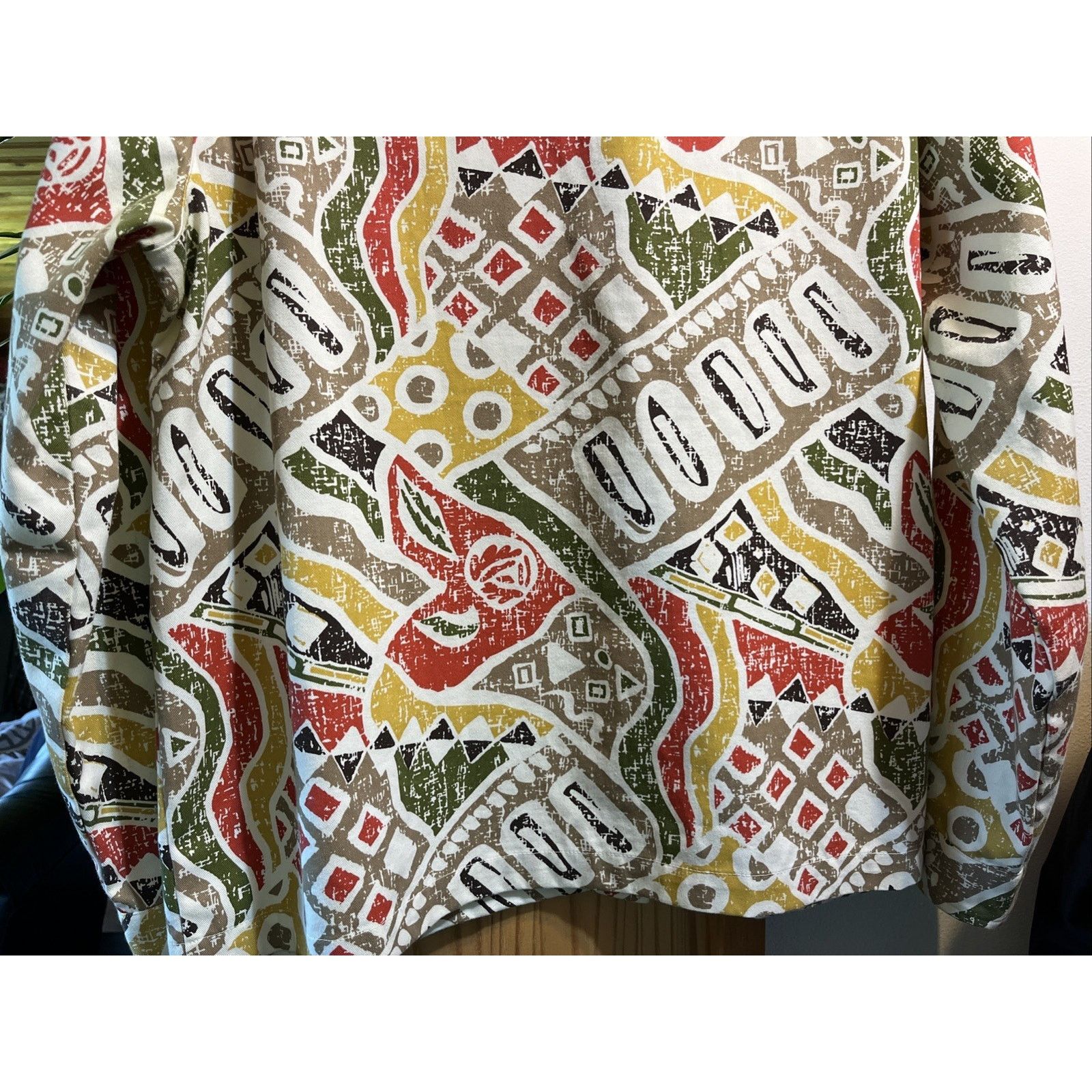 Other Vintage 90s Breckenridge Shirt Jacket XL Boho Artsy Hippie Size XL / US 12-14 / IT 48-50 - 8 Thumbnail