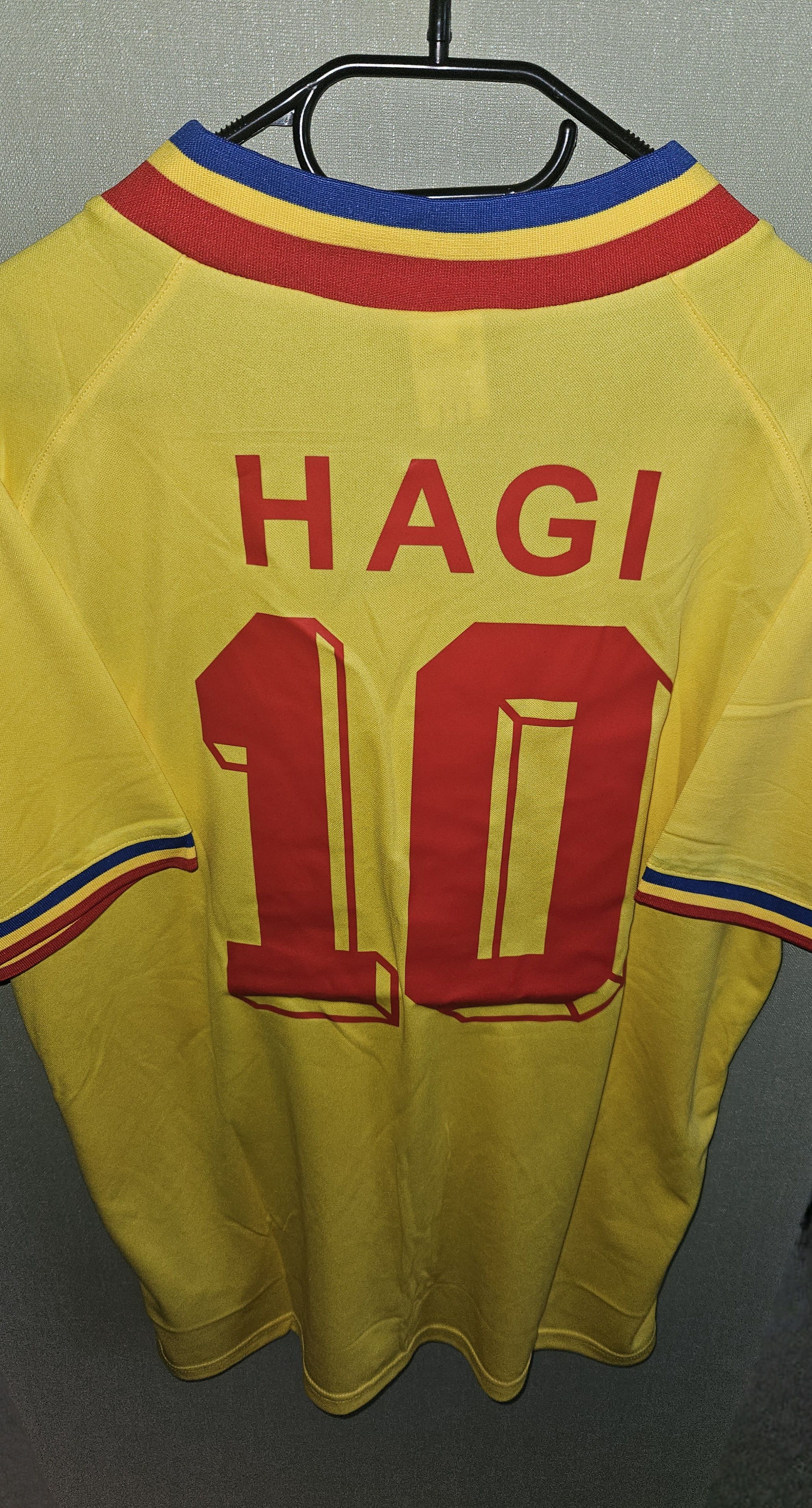 Other Gheorghe Hagi Rumänien 1994 Fußball Trikot Jersey Vintage Size US L / EU 52-54 / 3 - 3 Thumbnail