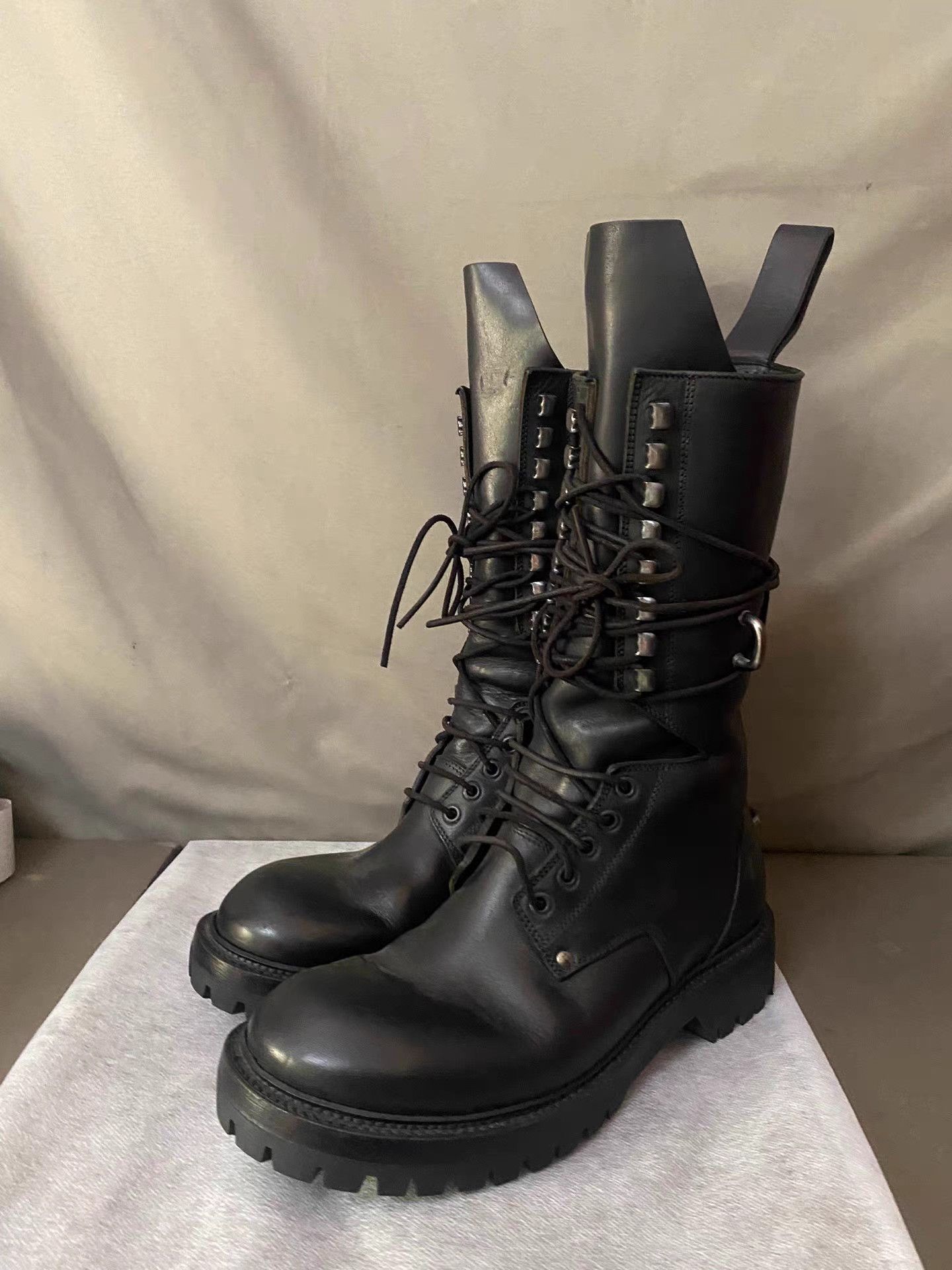 Rick Owens Rick Owens Mainline Heavyweight High Boots Size US 7 / EU 40 - 1 Thumbnail