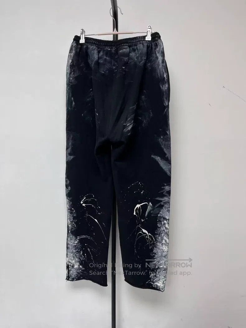 Balenciaga Balenciaga size S Splatter Effect Elastic Waist Straight L Size US 27 - 2 Thumbnail