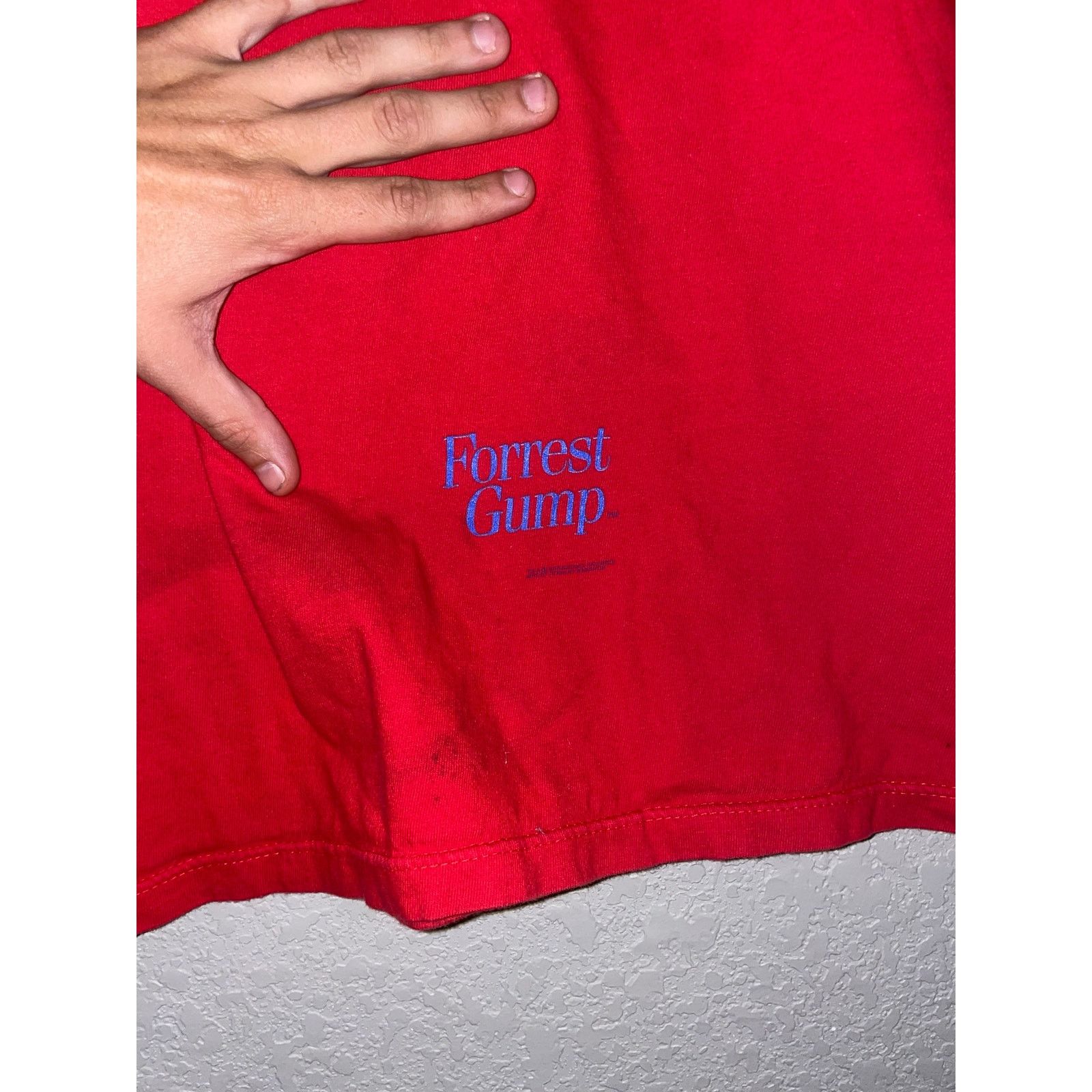 Vintage Vintage Bubba Gump Forest Gump Stanley Desantis Tee XL Size US XL / EU 56 / 4 - 6 Thumbnail