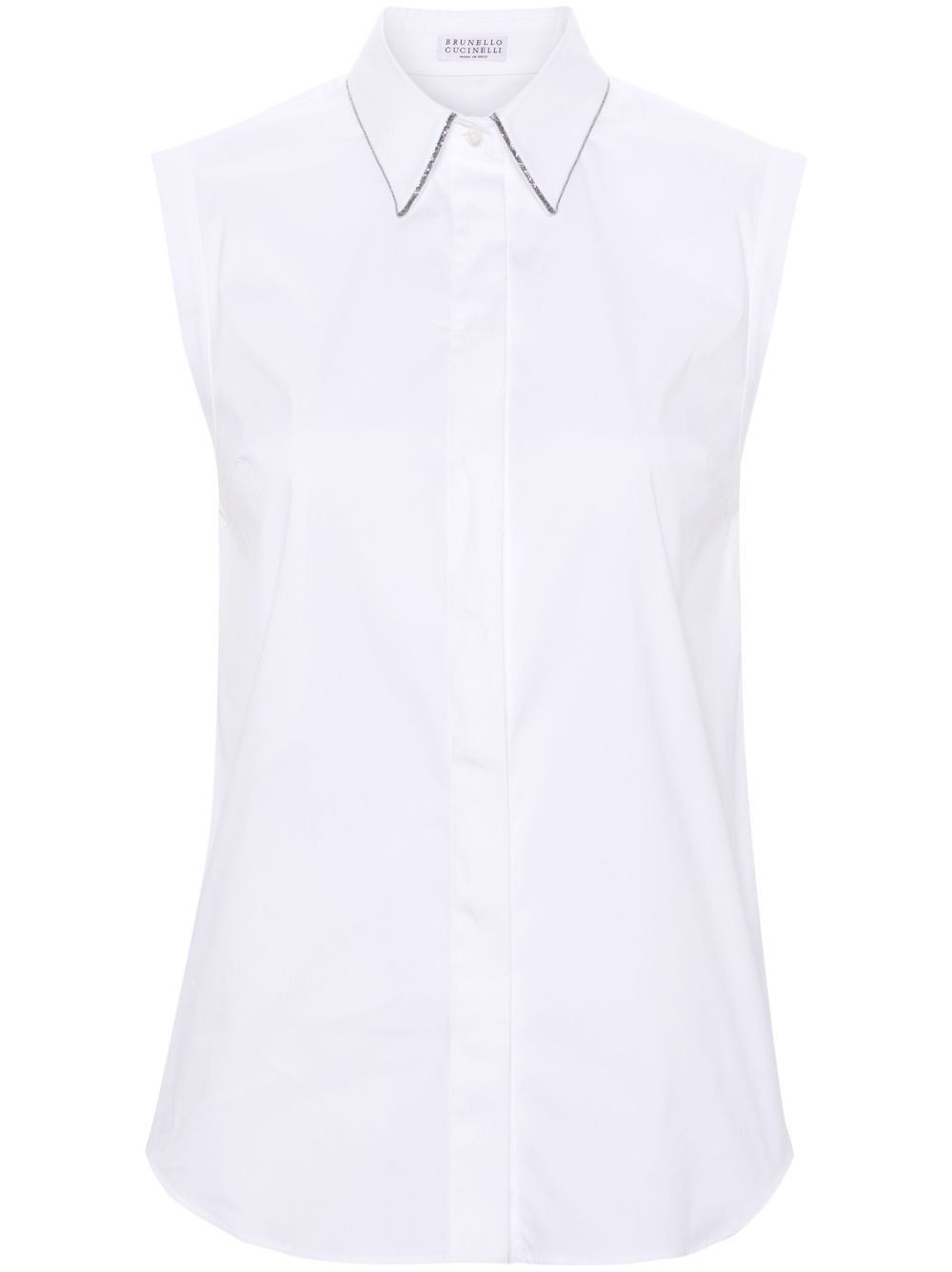 Brunello Cucinelli COTTON SHIRT Size L / US 10 / IT 46 - 1 Thumbnail