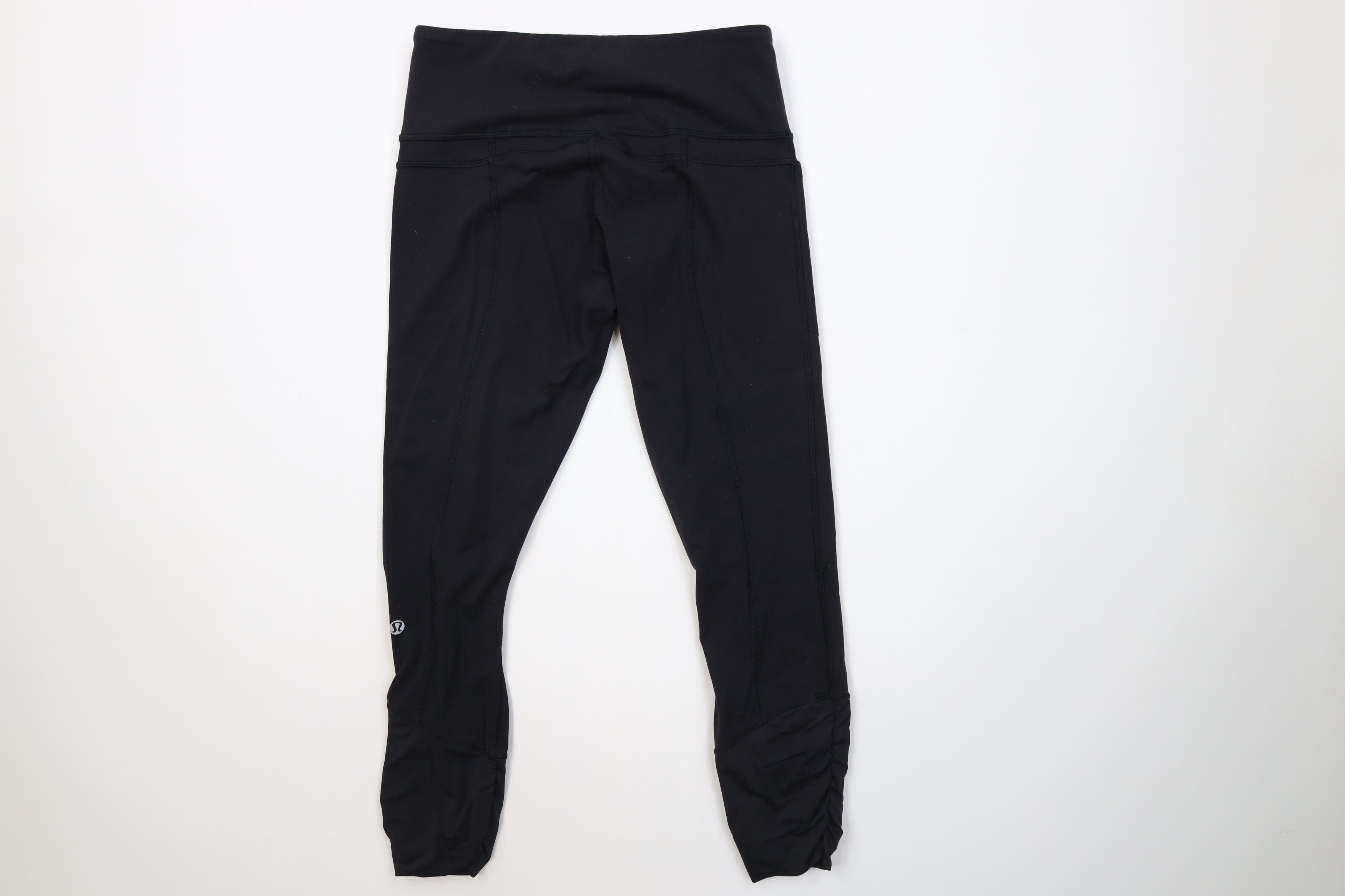 Lululemon Lululemon Cropped Speed Gym Training Tights Yoga Pants Black Size 27" / US 4 / IT 40 - 8 Thumbnail