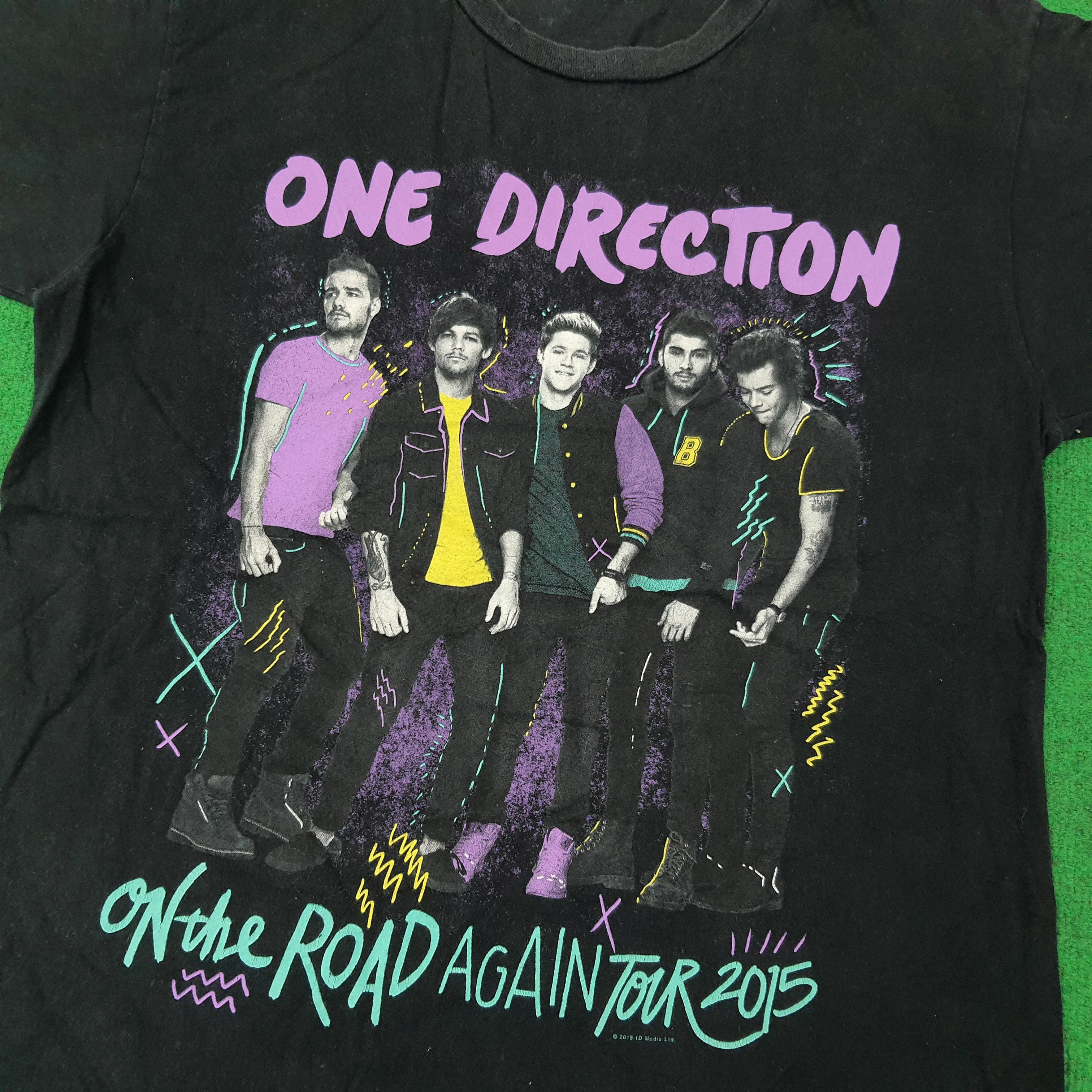 Vintage Vintage One Direction On The Road Again Tour 2015 C267N54 Size US M / EU 48-50 / 2 - 2 Thumbnail