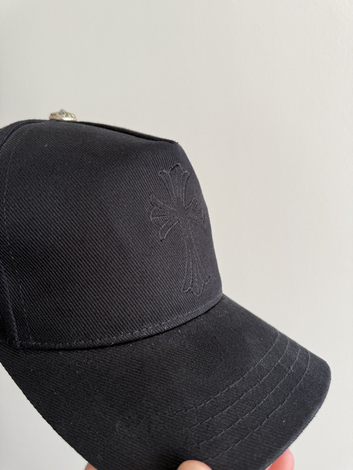 Chrome Hearts Chrome Hearts Cross Logo Hat Size ONE SIZE - 4 Thumbnail