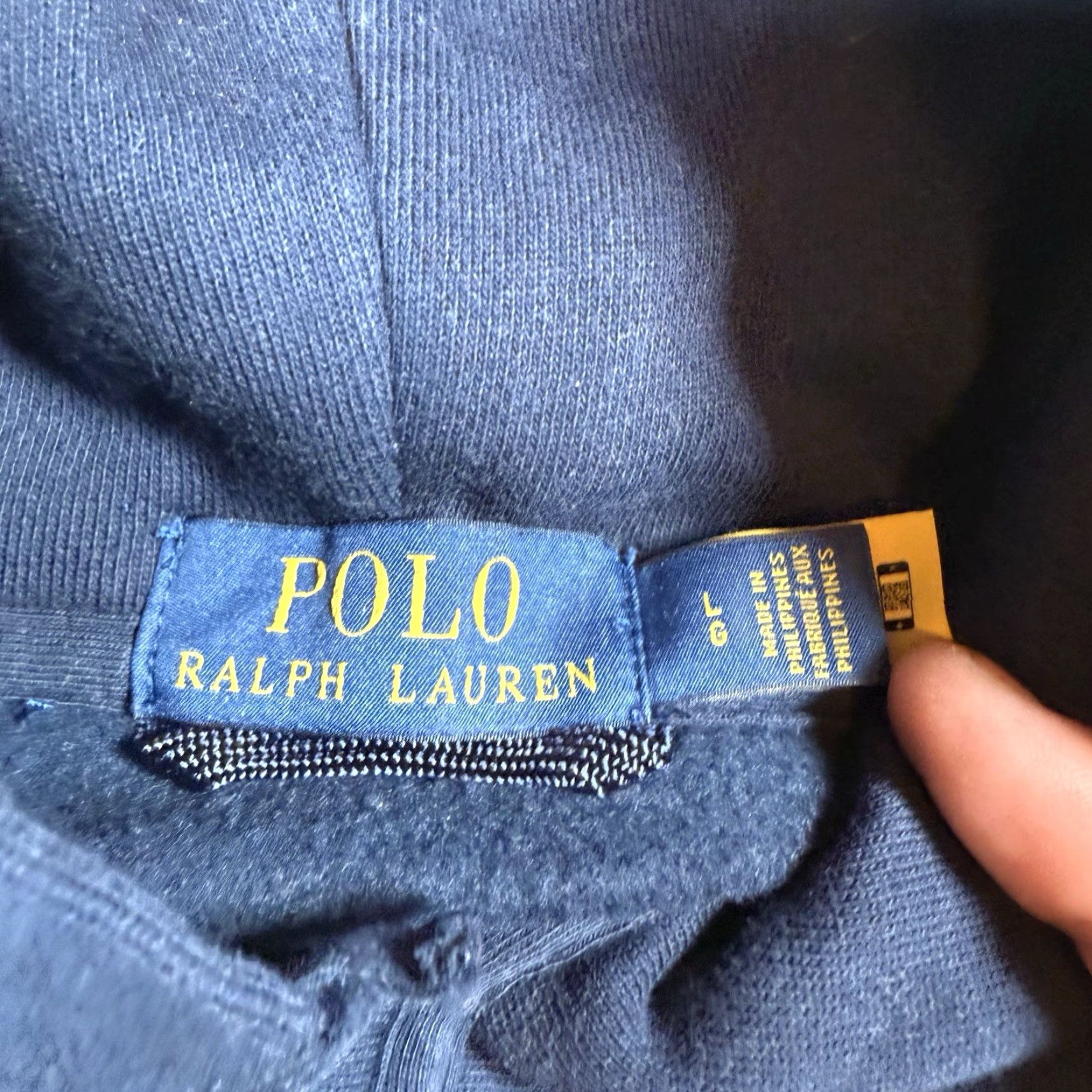Polo Ralph Lauren Polo Ralph Lauren Hoodie Sweatshirt Mens Large L Multicolor Full Zip Button Close Size US L / EU 52-54 / 3 - 4 Thumbnail
