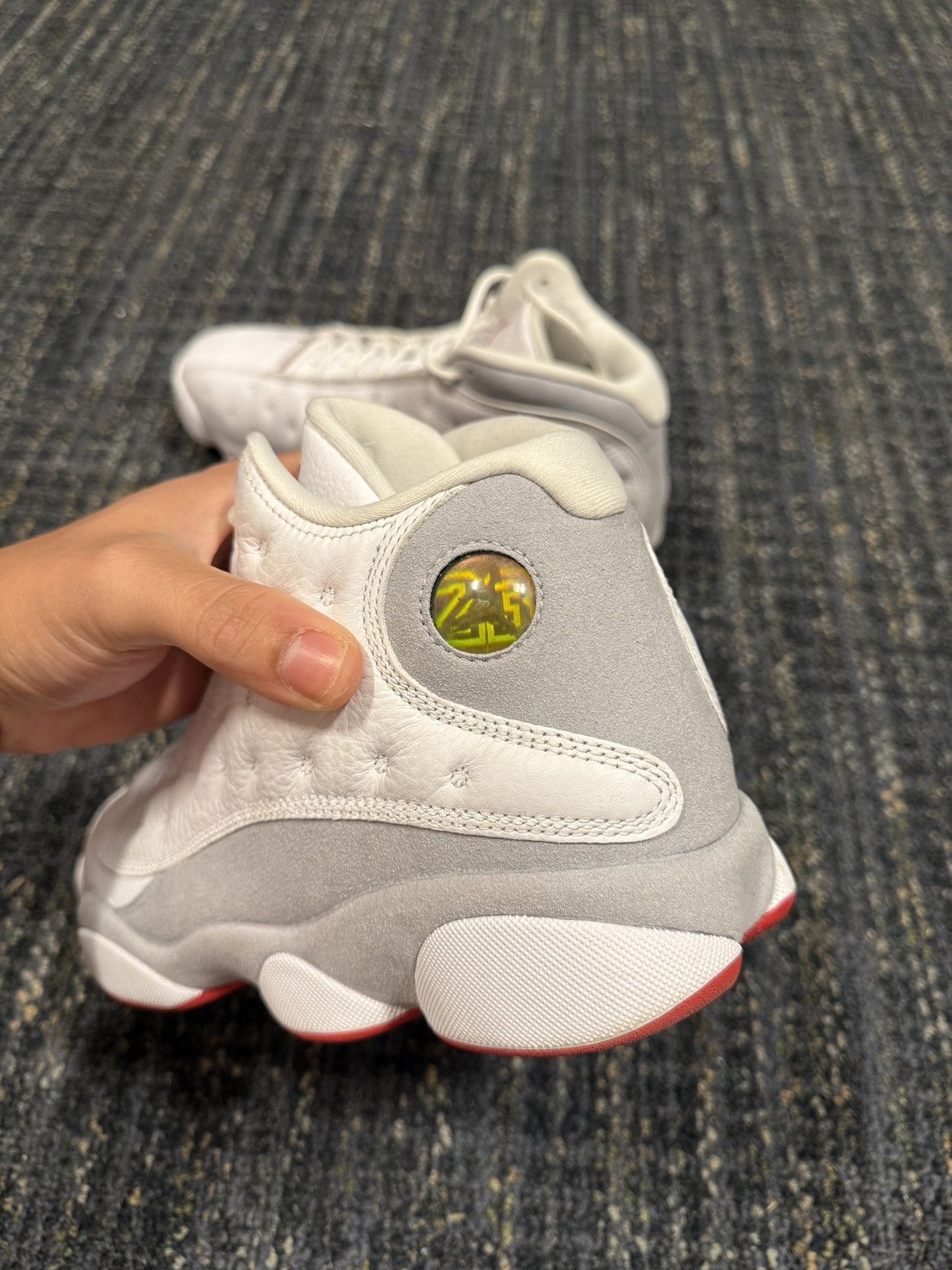 Jordan Brand Retro Jordan 13 Wolf Grey Size 10.5 Size US 10.5 / EU 43-44 - 4 Thumbnail