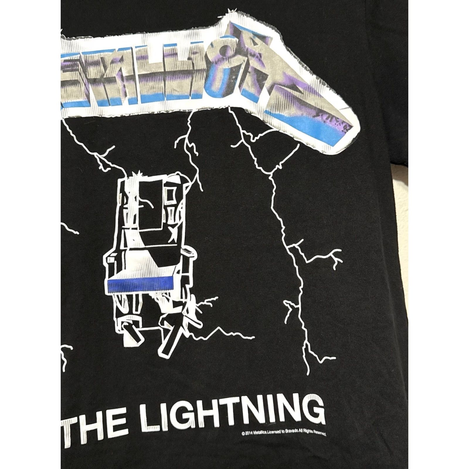 Fear of God Fear of God x Metallica T-Shirt Crew Neck Short Sleeve Black 4th Collection 2015–2016 L Mens Band, Classic, Designer Size US L / EU 52-54 / 3 - 3 Thumbnail