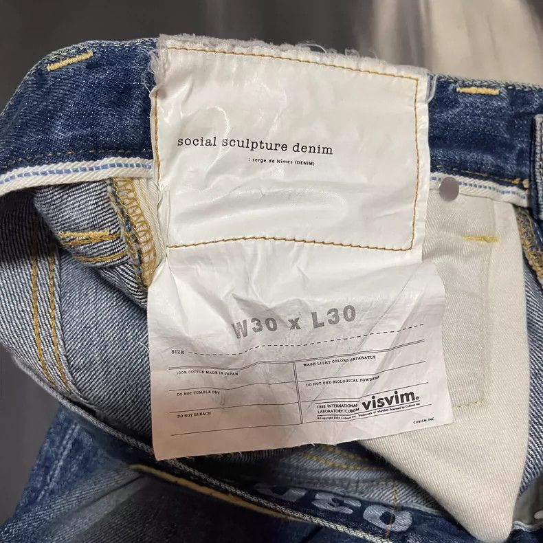 Visvim VisvimVISVIM Blue Denim Pants-2504 Size US 30 / EU 46 - 8 Thumbnail