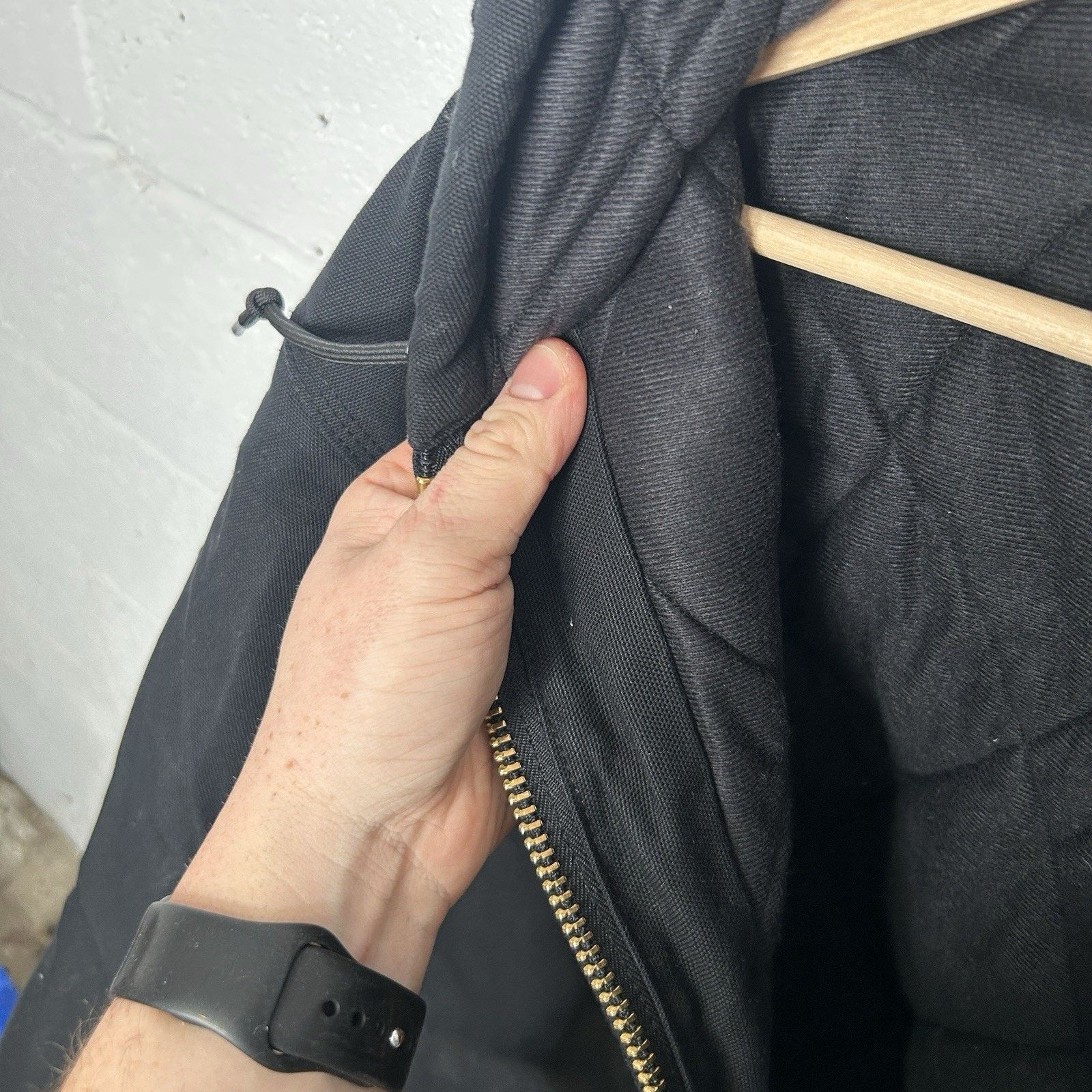 Carhartt Vintage Carhartt Quilted Hooded Active Jacket “Black” J140 Size US M / EU 48-50 / 2 - 13 Thumbnail