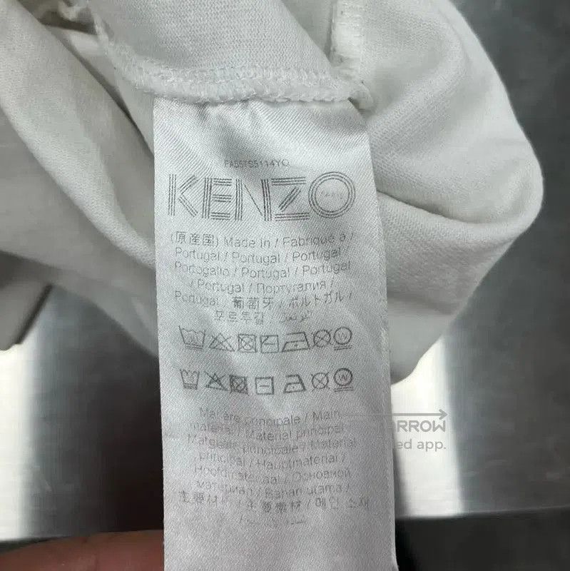 Kenzo KENZO White Graphic Women's T-Shirt . Size L / US 10 / IT 46 - 4 Thumbnail