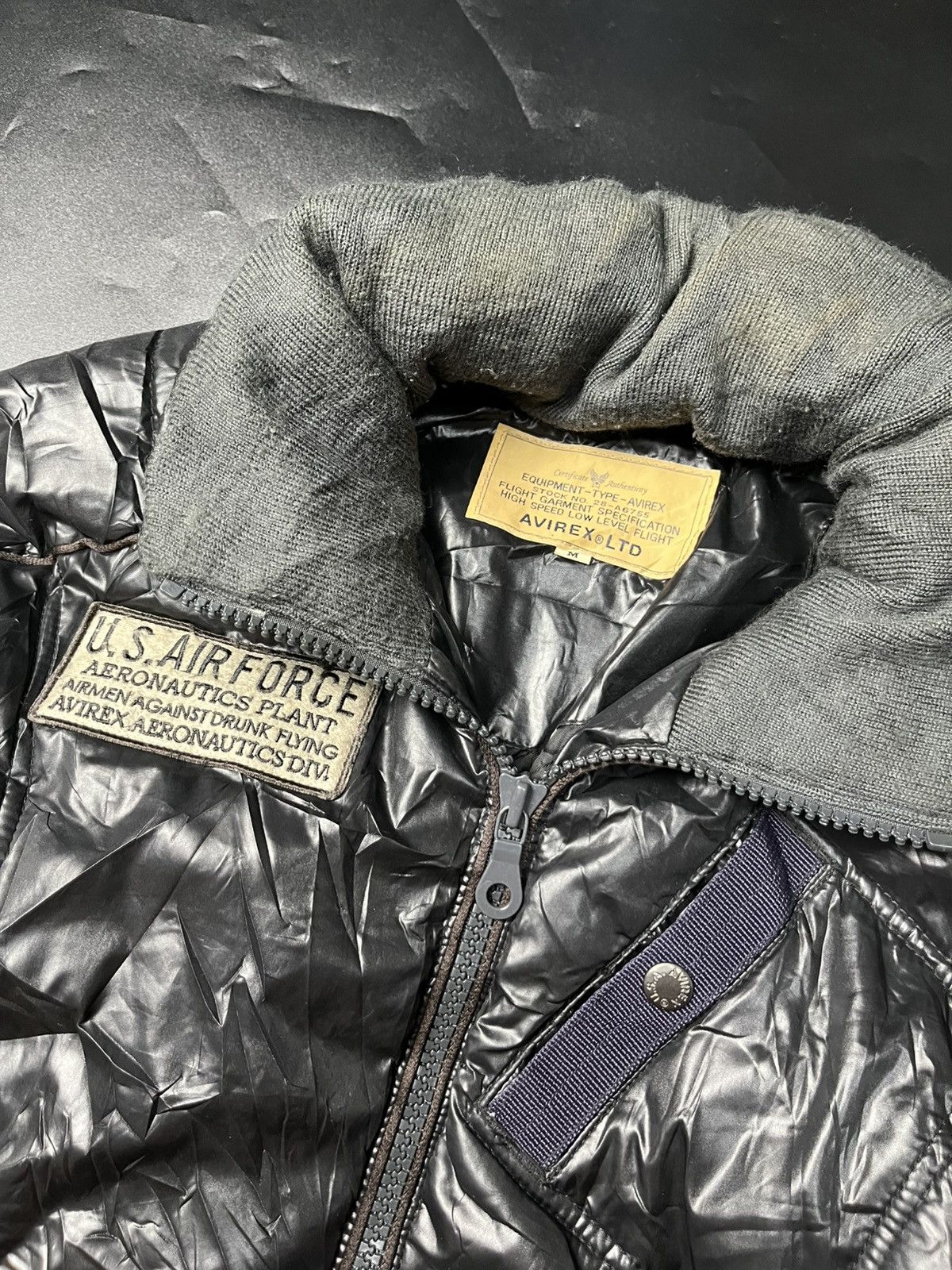 Avirex × Le Grande Bleu (L.G.B.) × Vintage VINTAGE AVIREX CRAZY PUFFER JACKET Size US M / EU 48-50 / 2 - 10 Thumbnail